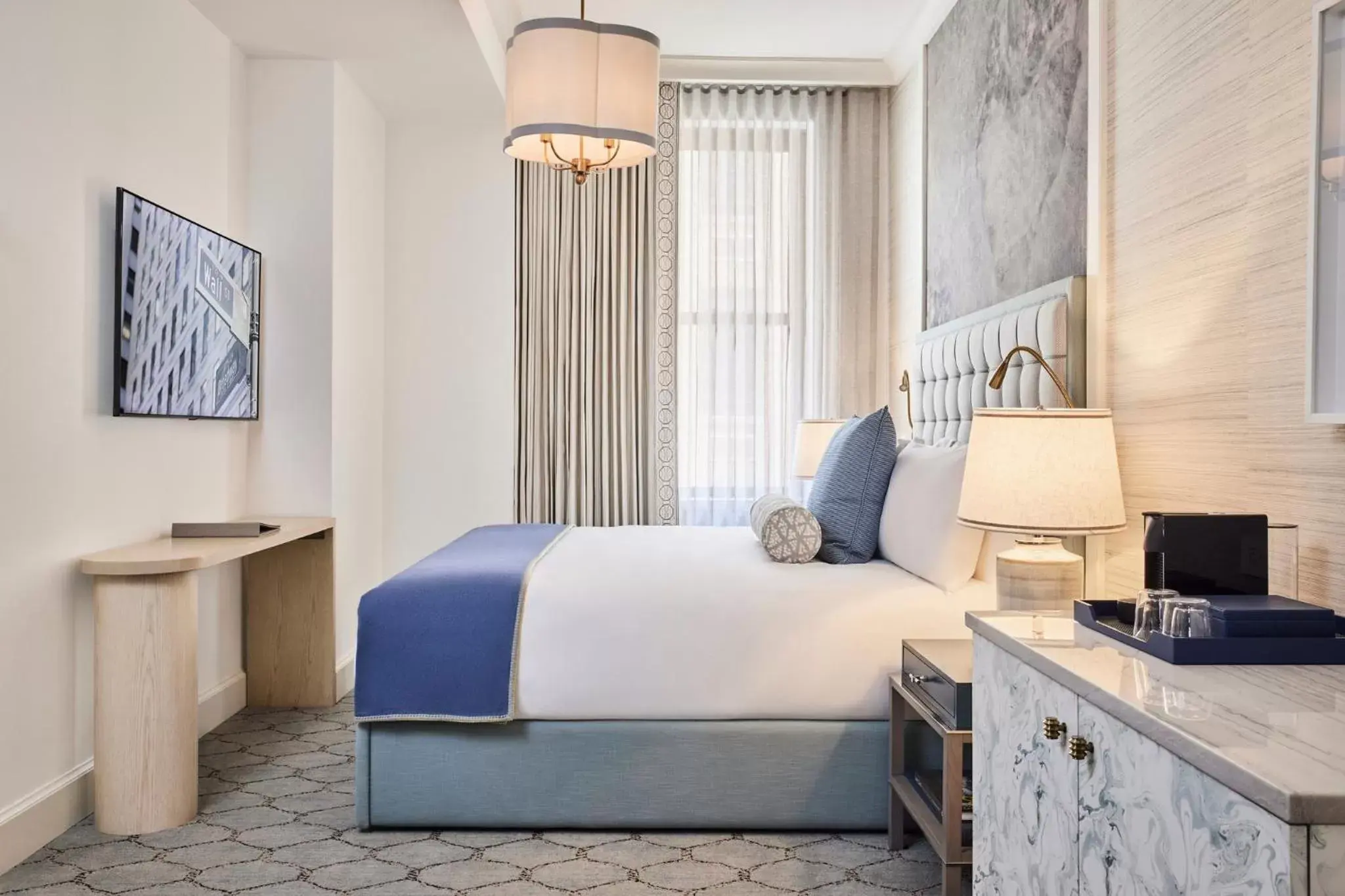 Bed in The Wall Street Hotel New York City Bed in The Wall Street Hotel New York City