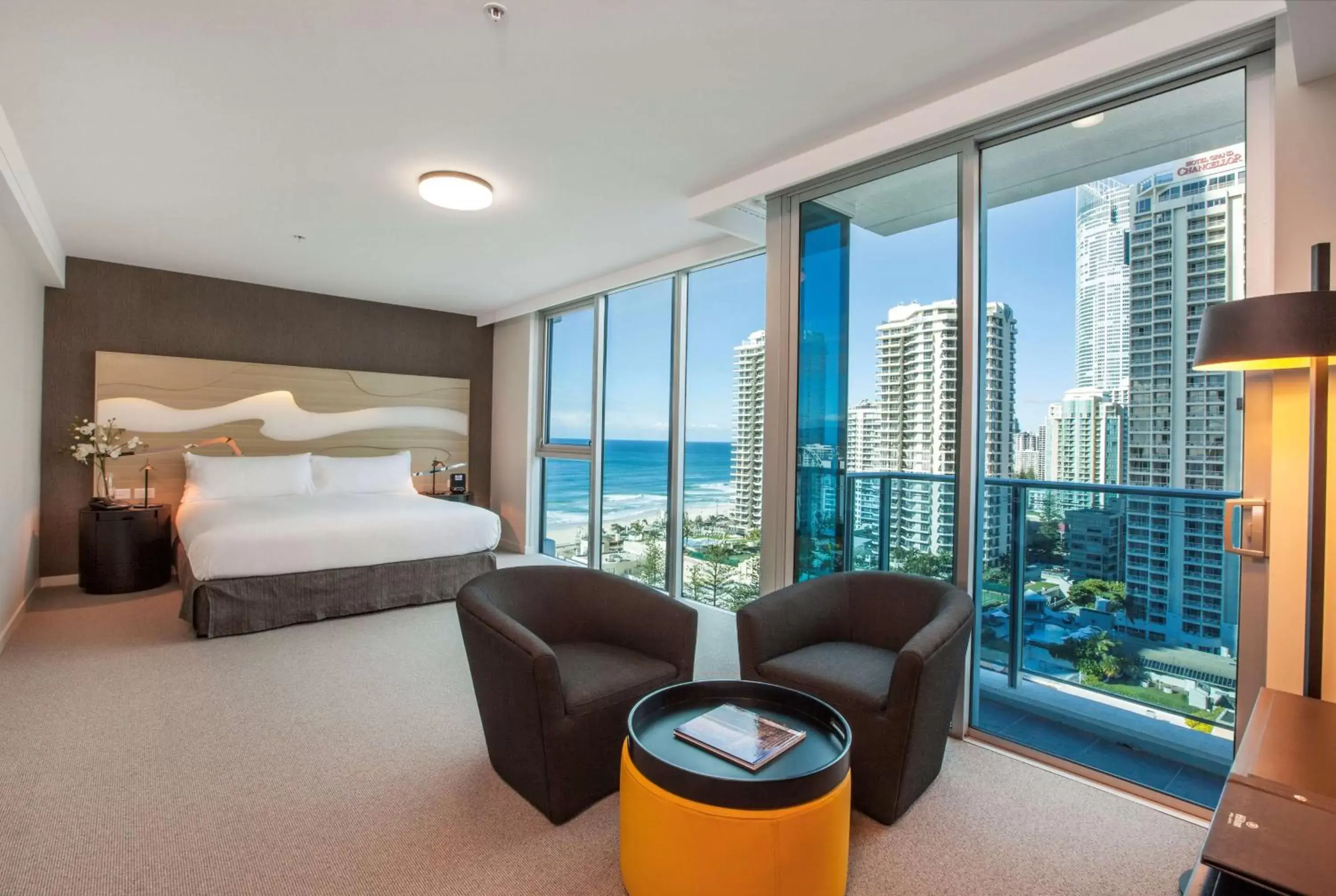 Bed in Hilton Surfers Paradise Hotel & Residences Bed in Hilton Surfers Paradise Hotel & Residences