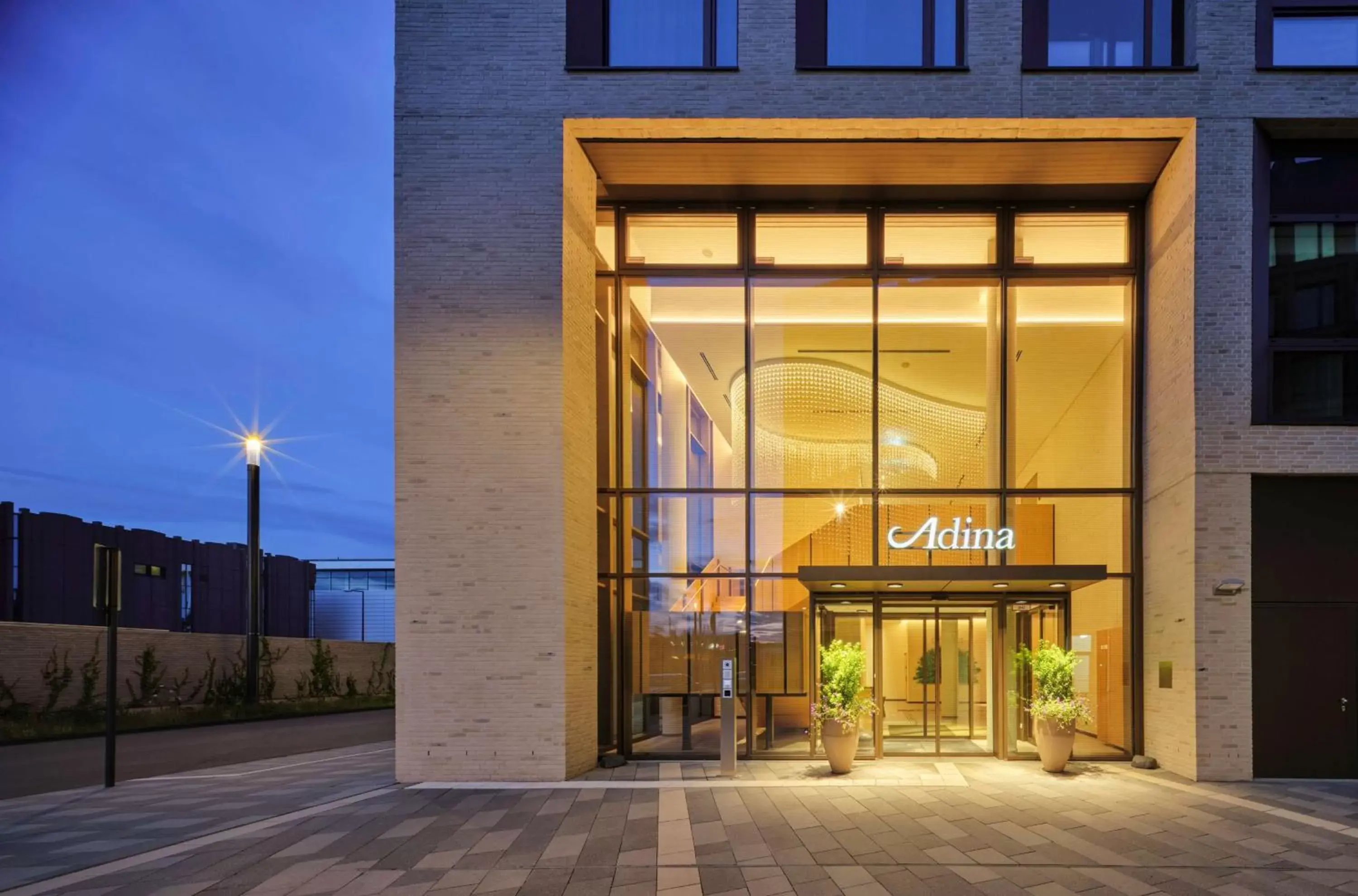 Property building in Adina Apartment Hotel Cologne Property building in Adina Apartment Hotel Cologne