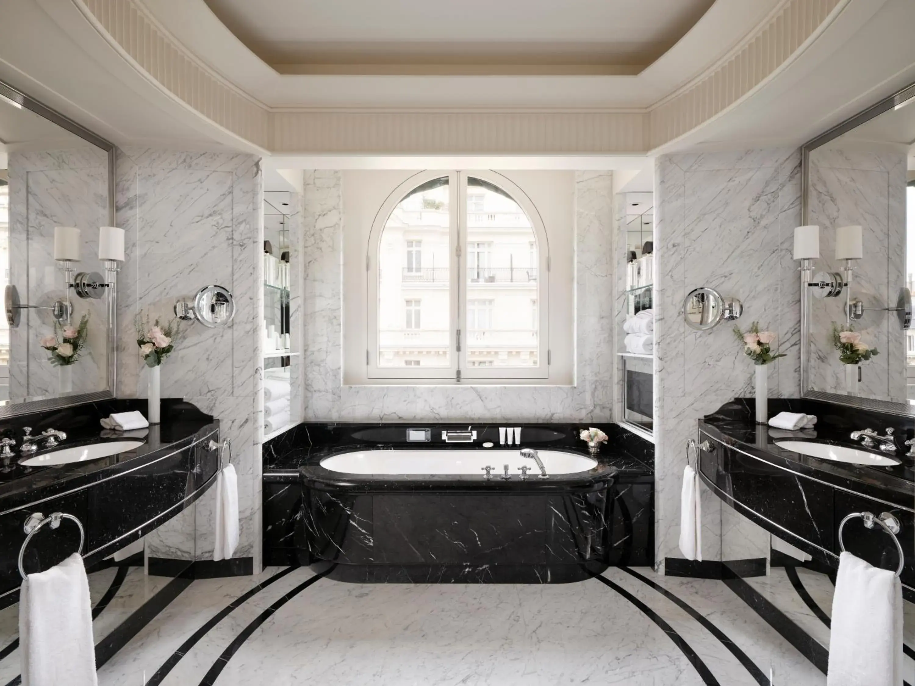 Bathroom in The Peninsula Paris Bathroom in The Peninsula Paris