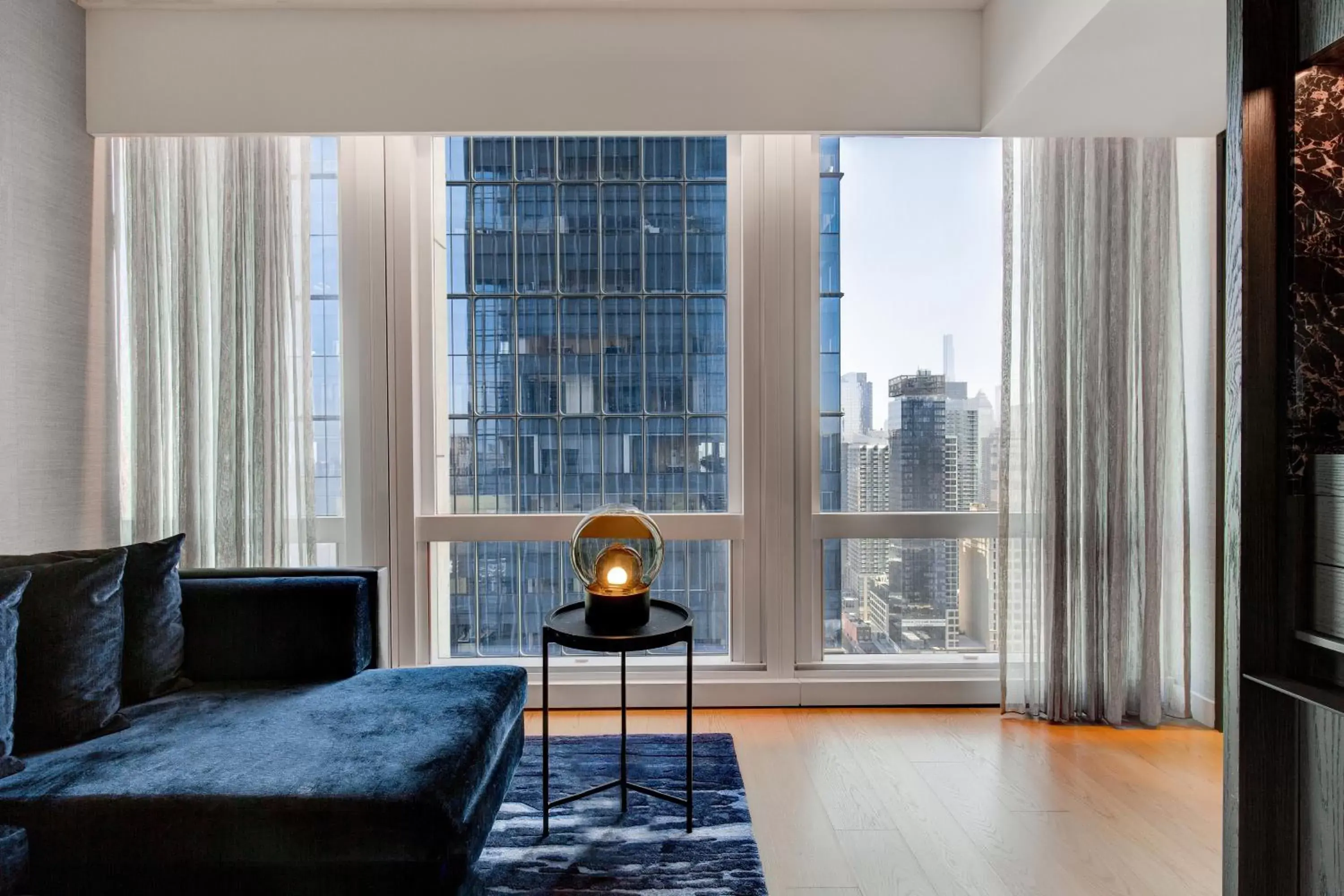 Photo of the whole room in Equinox Hotel New York Photo of the whole room in Equinox Hotel New York