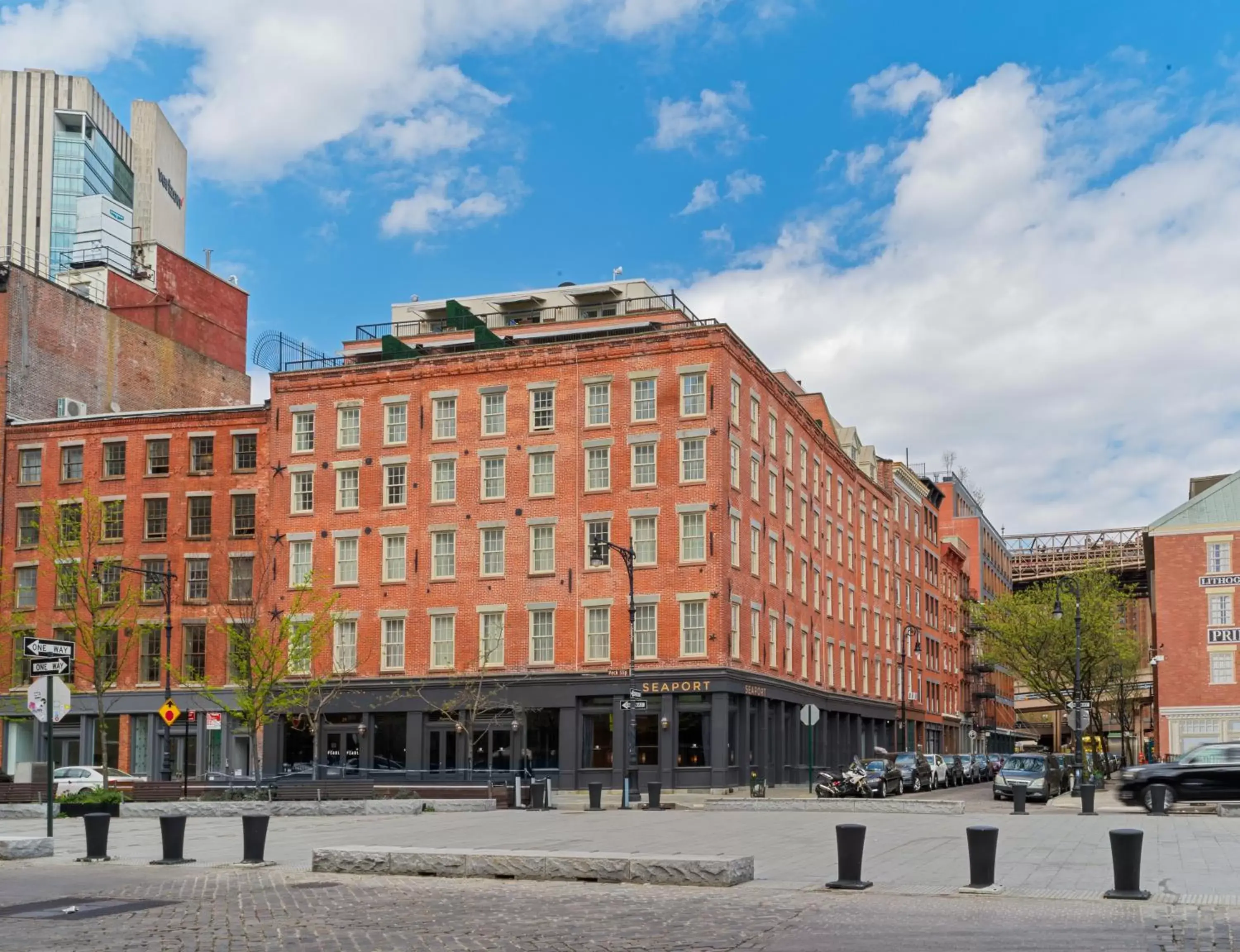 Property building in 33 Hotel, New York City, Seaport Property building in 33 Hotel, New York City, Seaport
