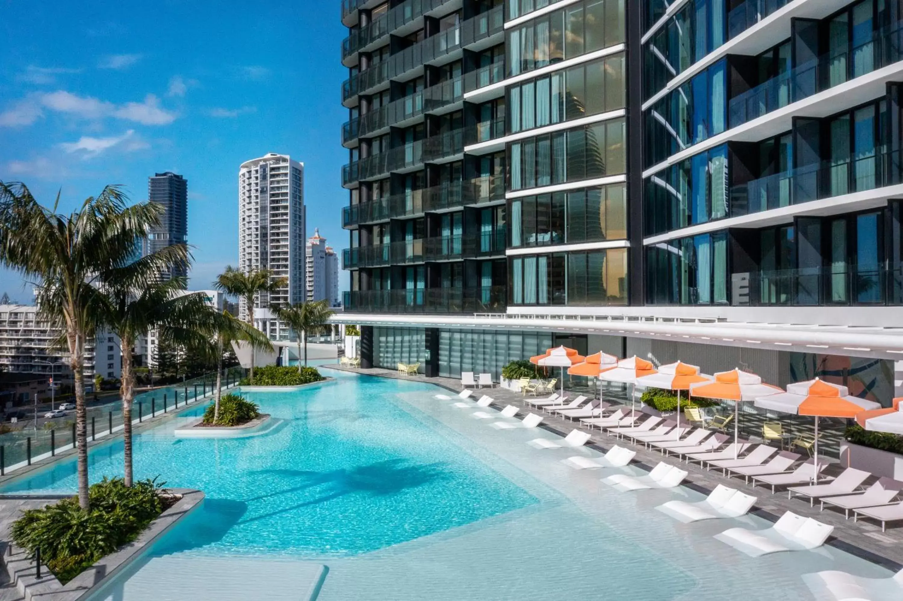 Swimming pool in Dorsett Gold Coast Swimming pool in Dorsett Gold Coast