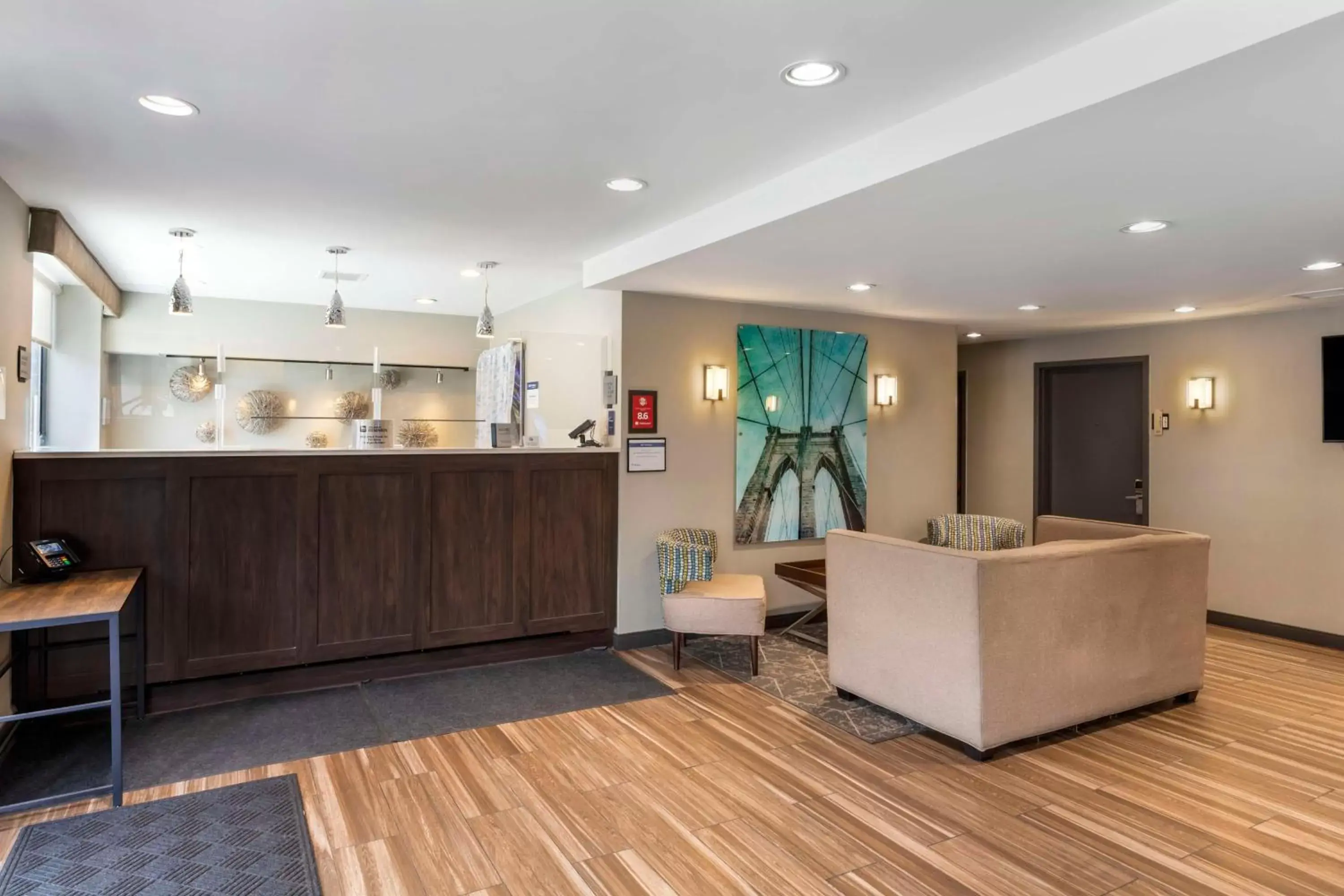 Lobby or reception in Best Western Brooklyn-Coney Island Inn Lobby or reception in Best Western Brooklyn-Coney Island Inn