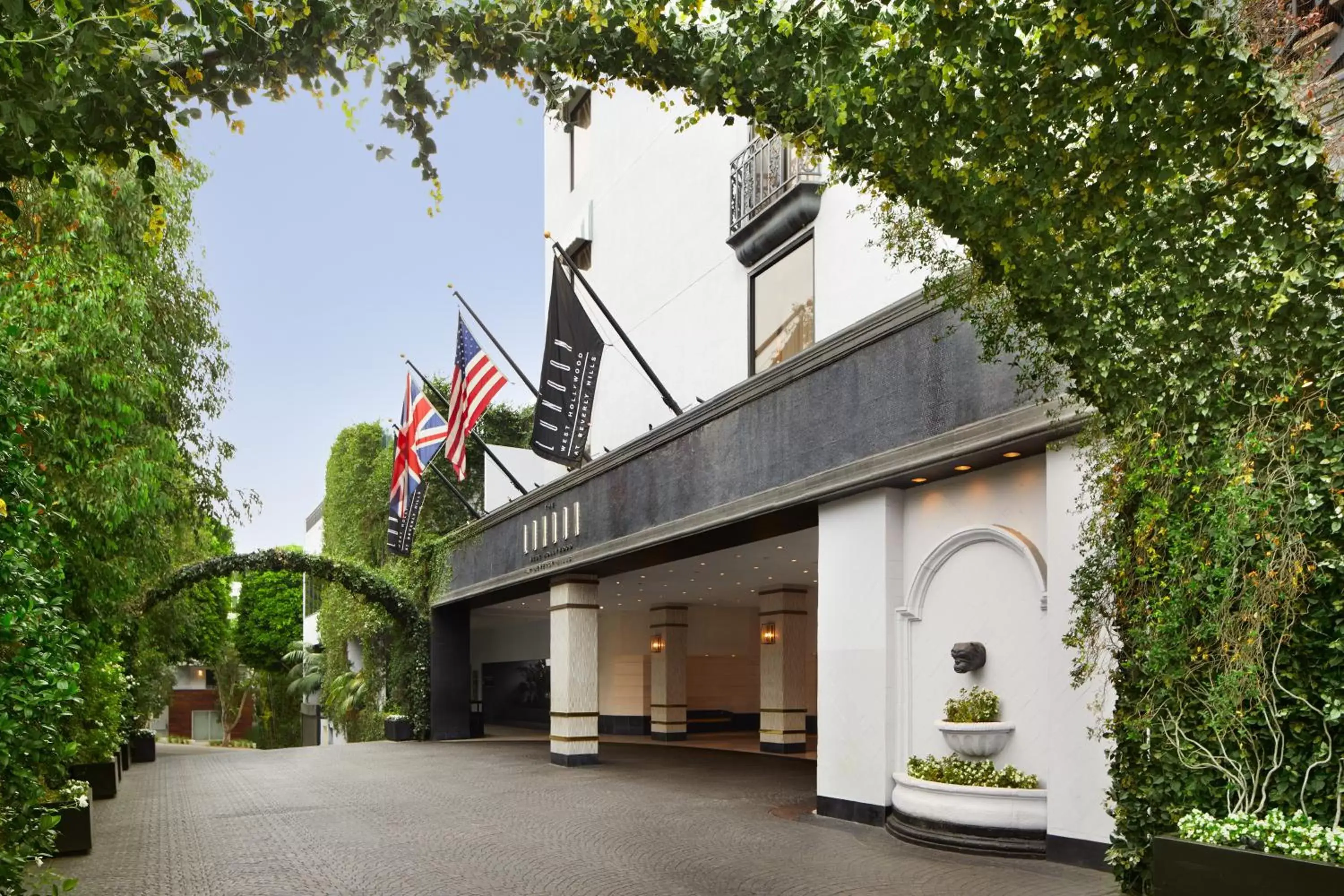 Facade/entrance in The London West Hollywood at Beverly Hills Facade/entrance in The London West Hollywood at Beverly Hills
