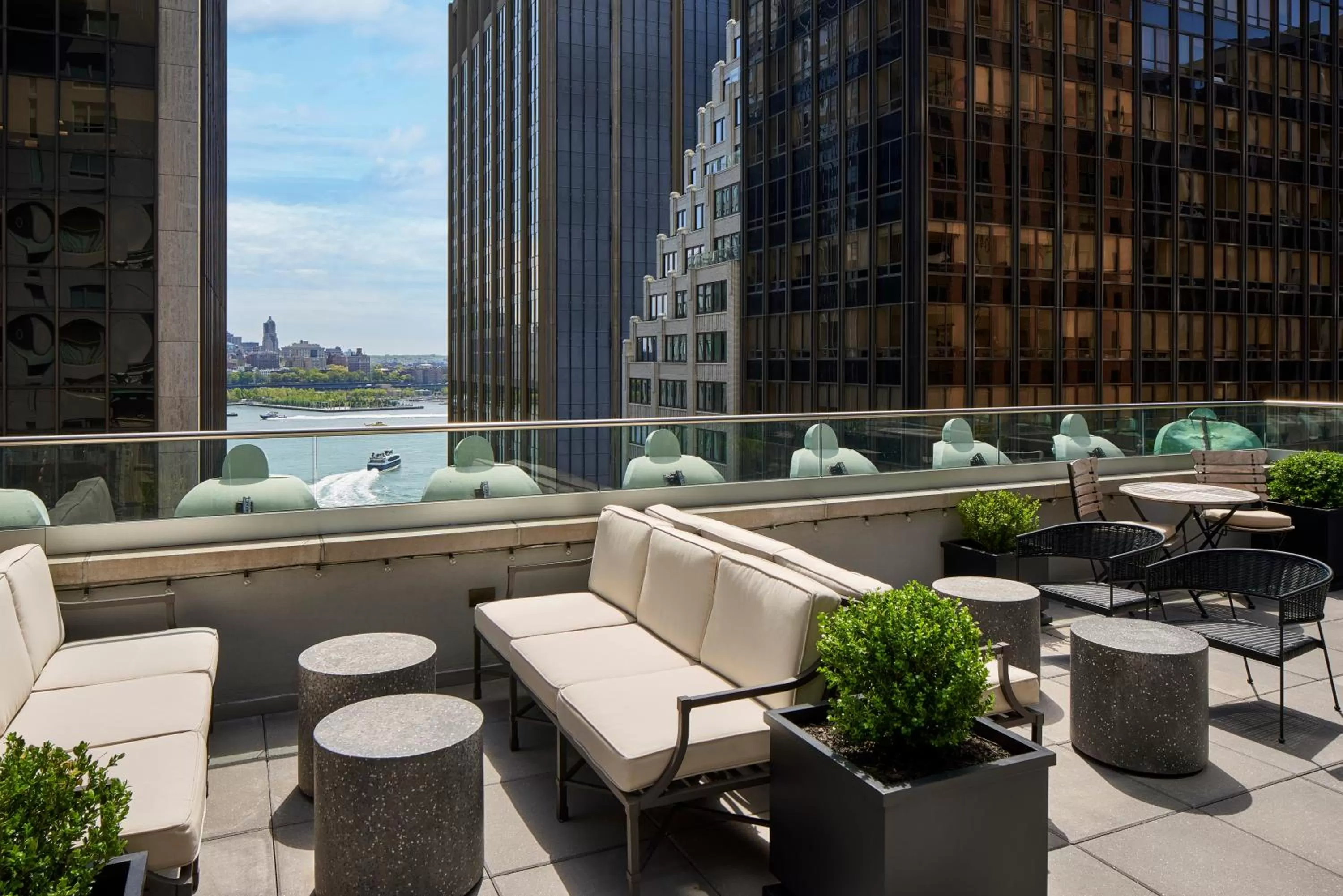River view in The Wall Street Hotel New York City