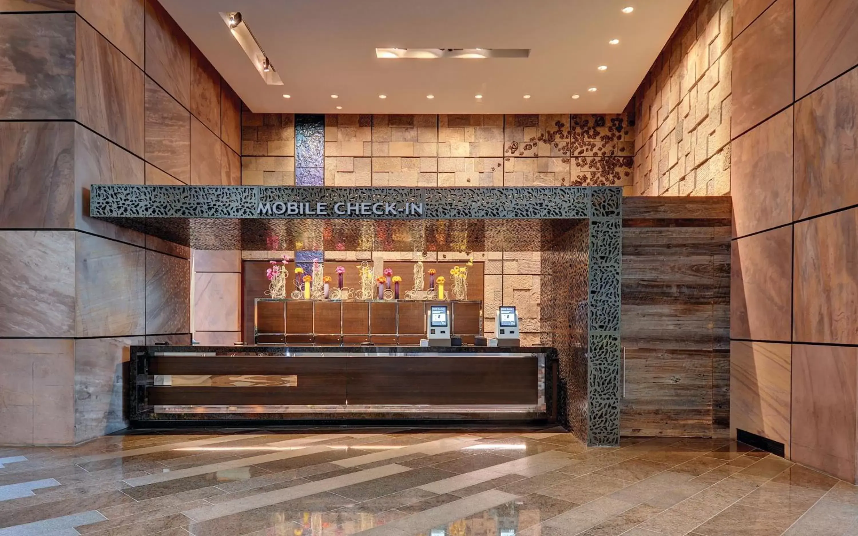 Lobby or reception in ARIA Resort & Casino Lobby or reception in ARIA Resort & Casino