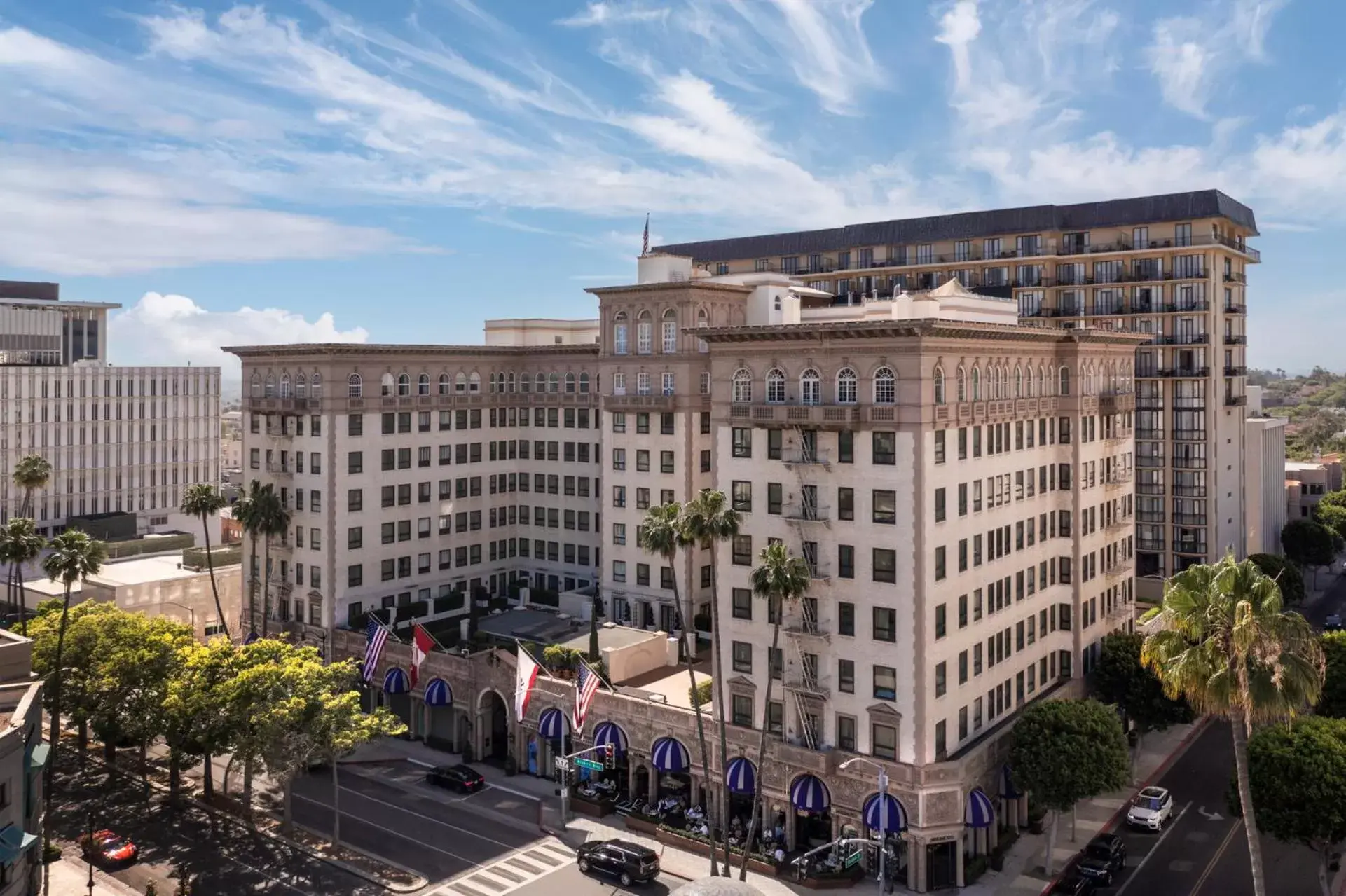 Property building in Beverly Wilshire, Beverly Hills, A Four Seasons Hotel Property building in Beverly Wilshire, Beverly Hills, A Four Seasons Hotel