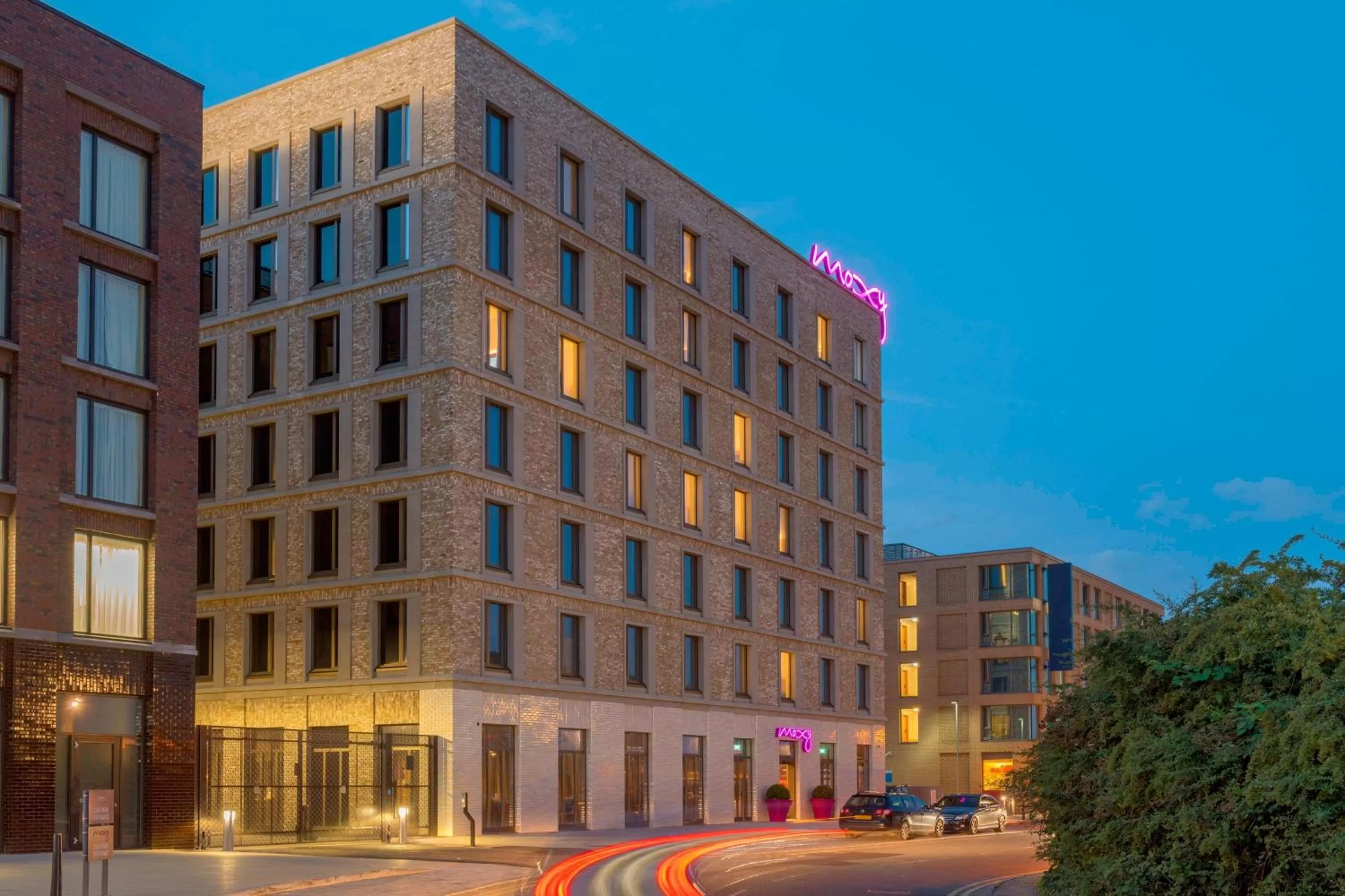 Property building in Moxy London Excel