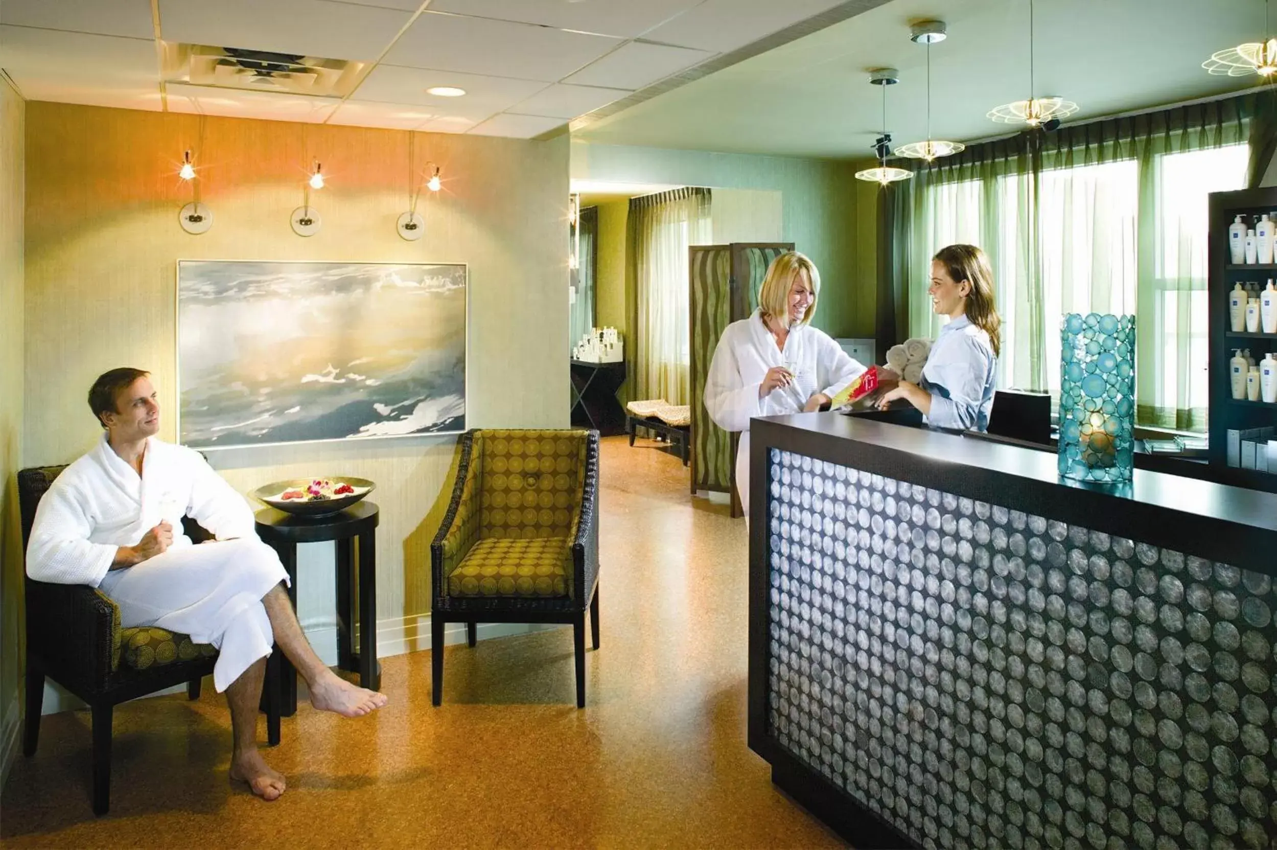 Spa and wellness centre/facilities in Heldrich Hotel and Conference Center Spa and wellness centre/facilities in Heldrich Hotel and Conference Center