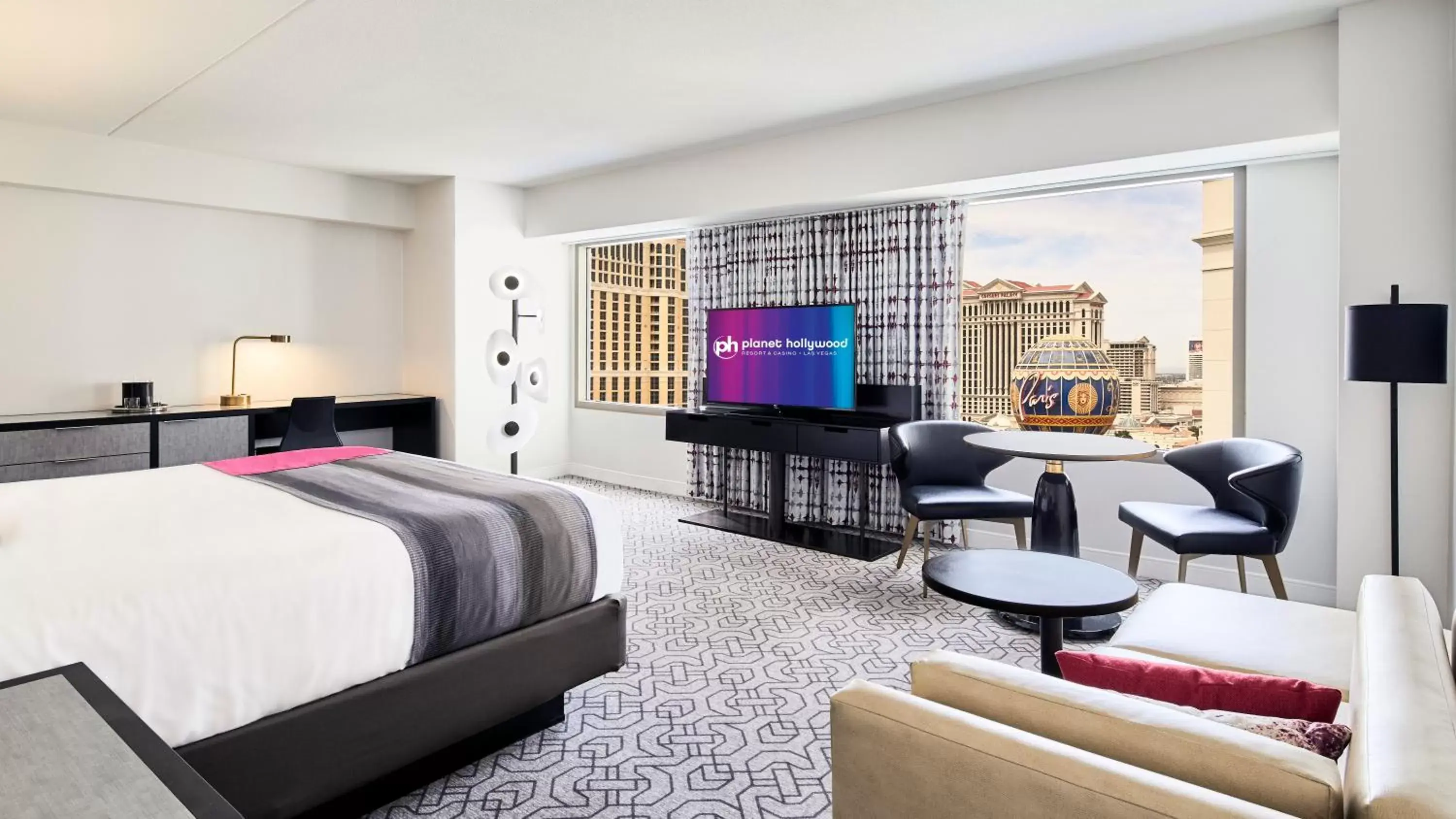 Bedroom, Bed in Planet Hollywood Resort & Casino Bedroom, Bed in Planet Hollywood Resort & Casino