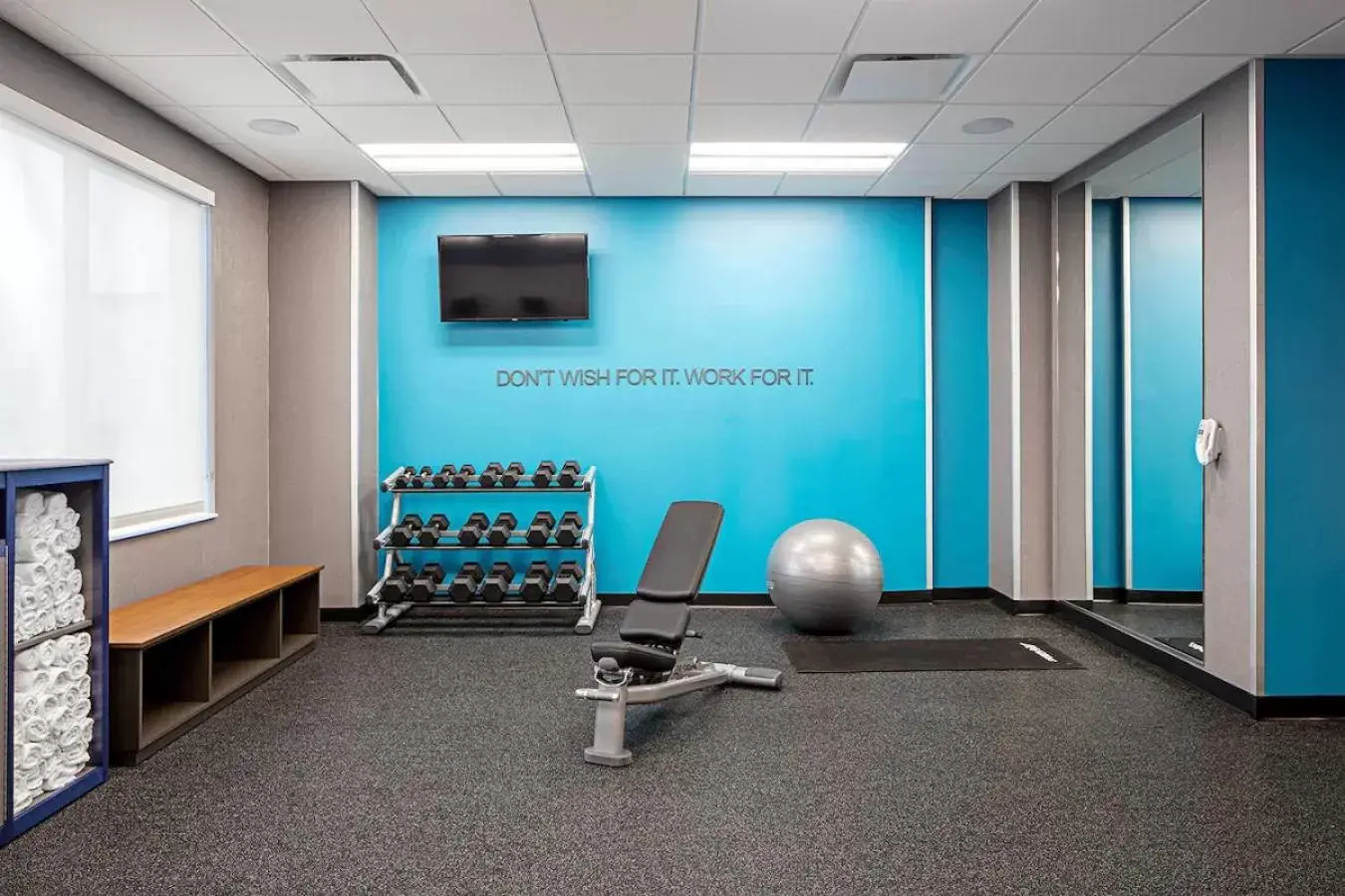 Fitness centre/facilities in Fairfield Inn & Suites by Marriott North Bergen Fitness centre/facilities in Fairfield Inn & Suites by Marriott North Bergen
