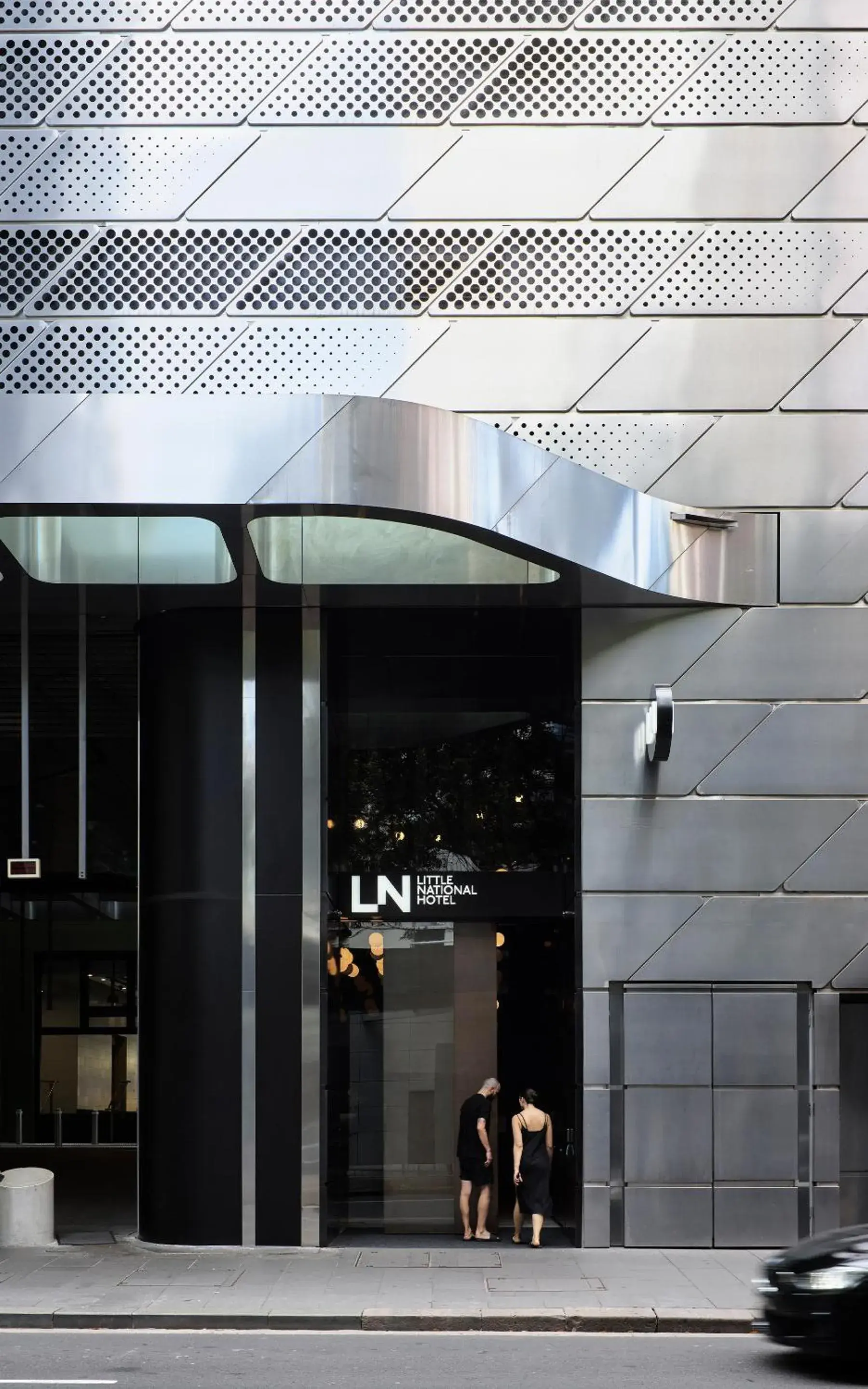 Facade/entrance in Little National Hotel Sydney Facade/entrance in Little National Hotel Sydney
