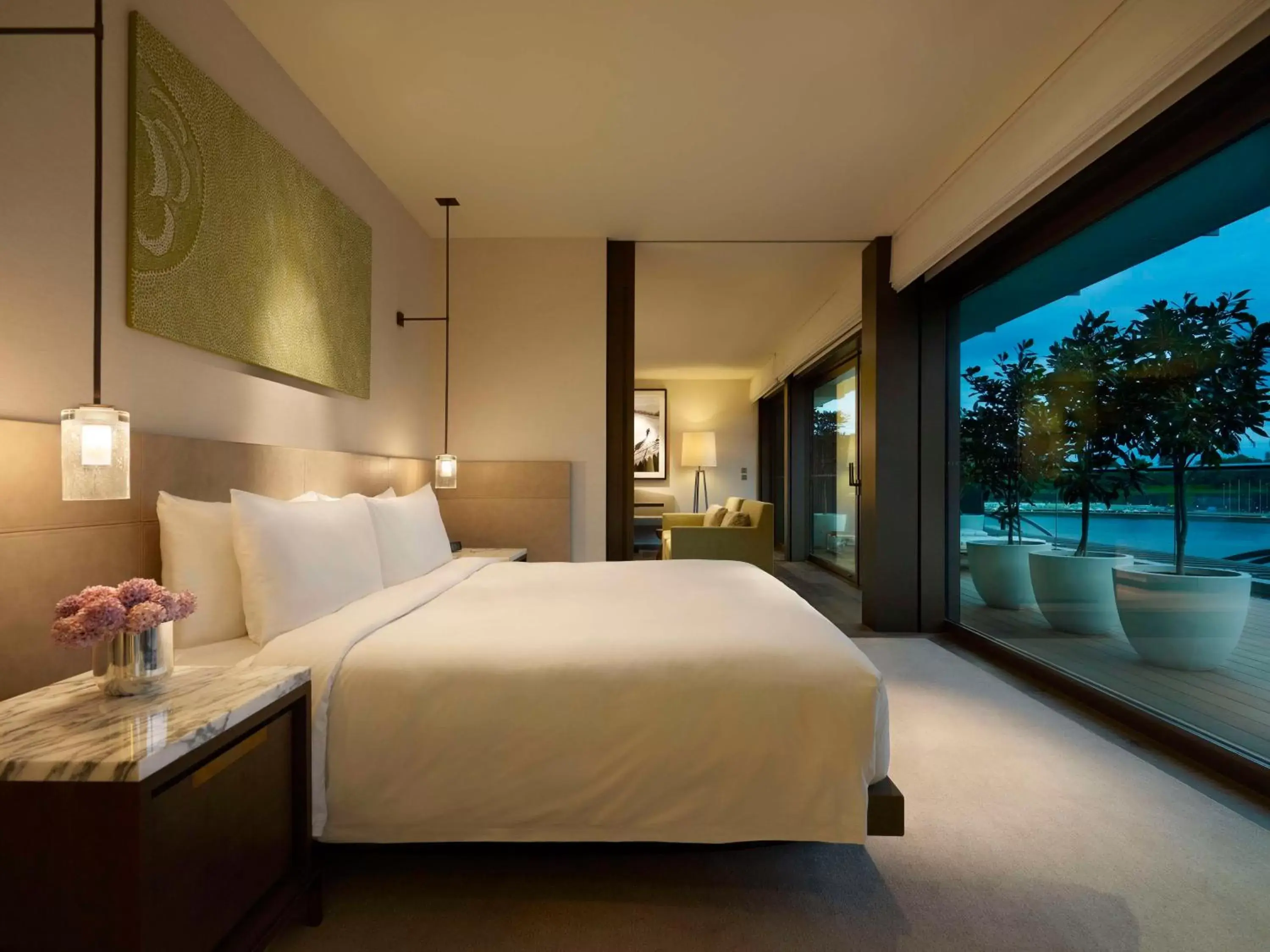 Photo of the whole room, Bed in Park Hyatt Sydney Photo of the whole room, Bed in Park Hyatt Sydney
