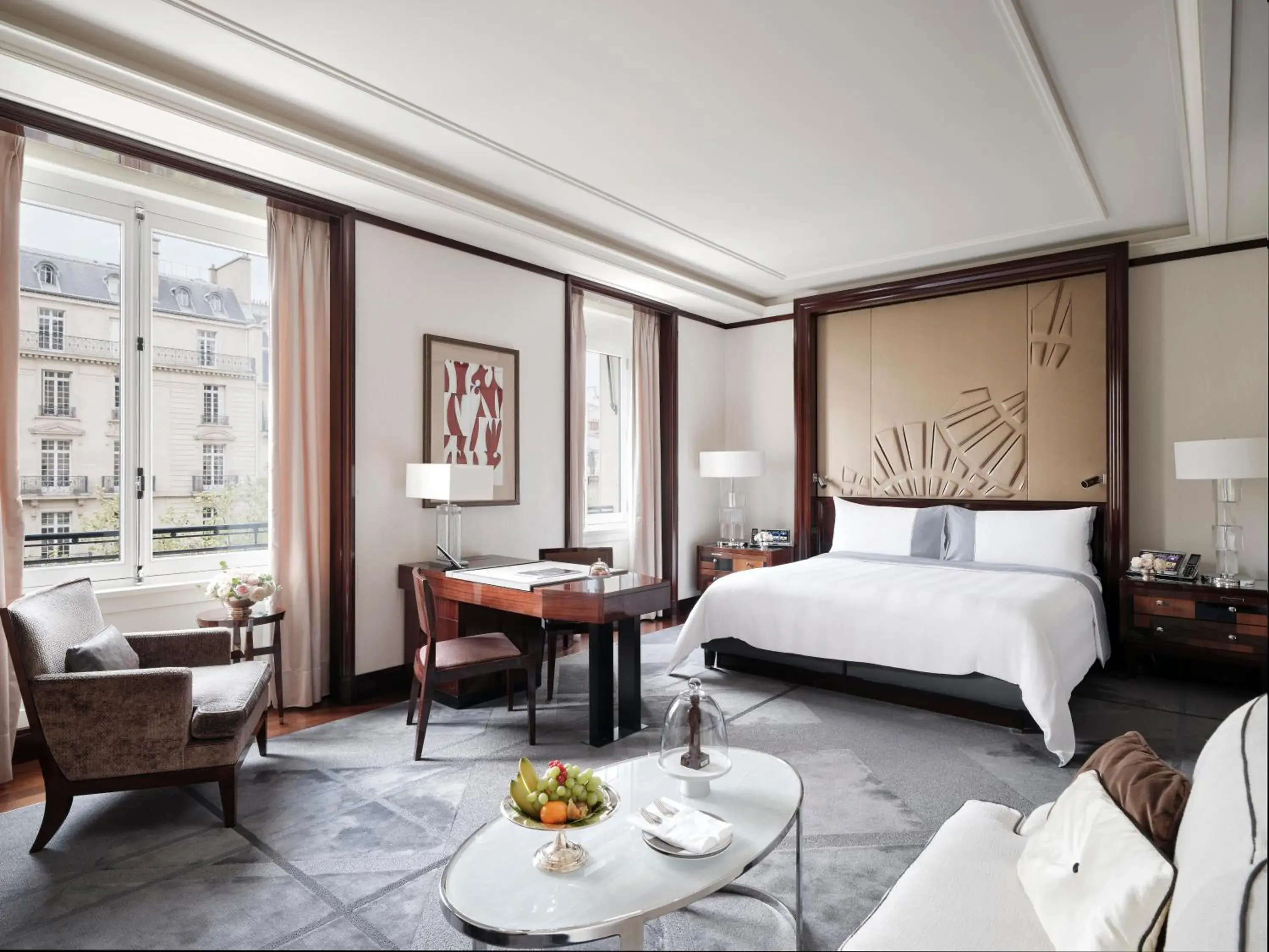 Bed in The Peninsula Paris Bed in The Peninsula Paris