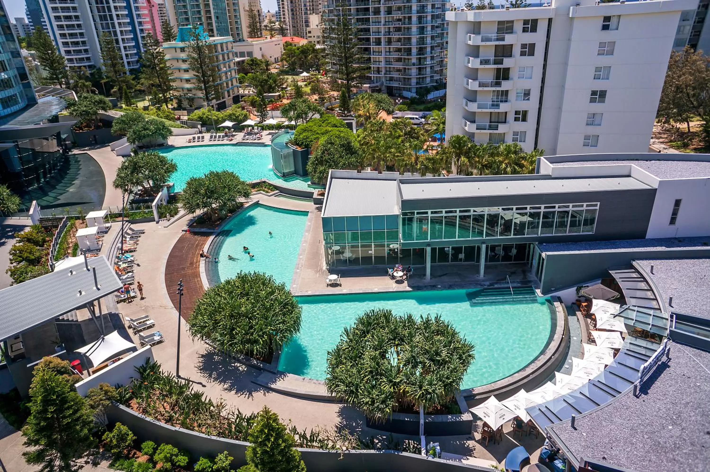 Bird's eye view in Q1 Resort & Spa - Official