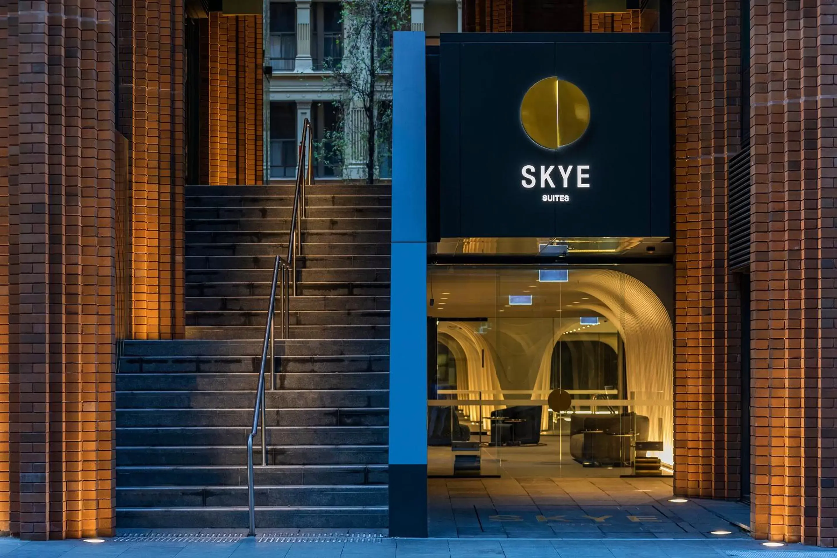 Facade/entrance in SKYE Suites Sydney Facade/entrance in SKYE Suites Sydney