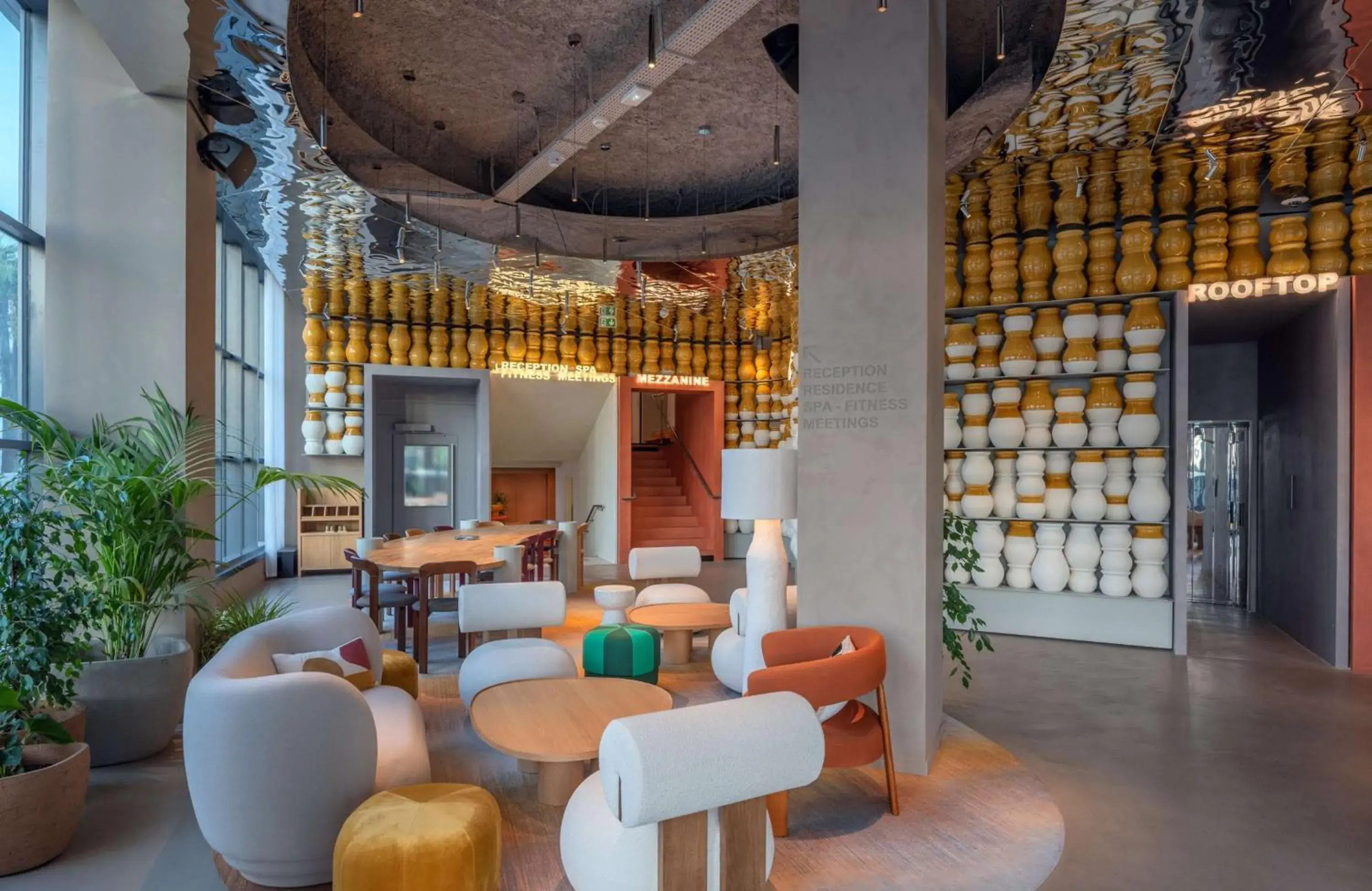 Lobby or reception in Canopy by Hilton Cannes Lobby or reception in Canopy by Hilton Cannes