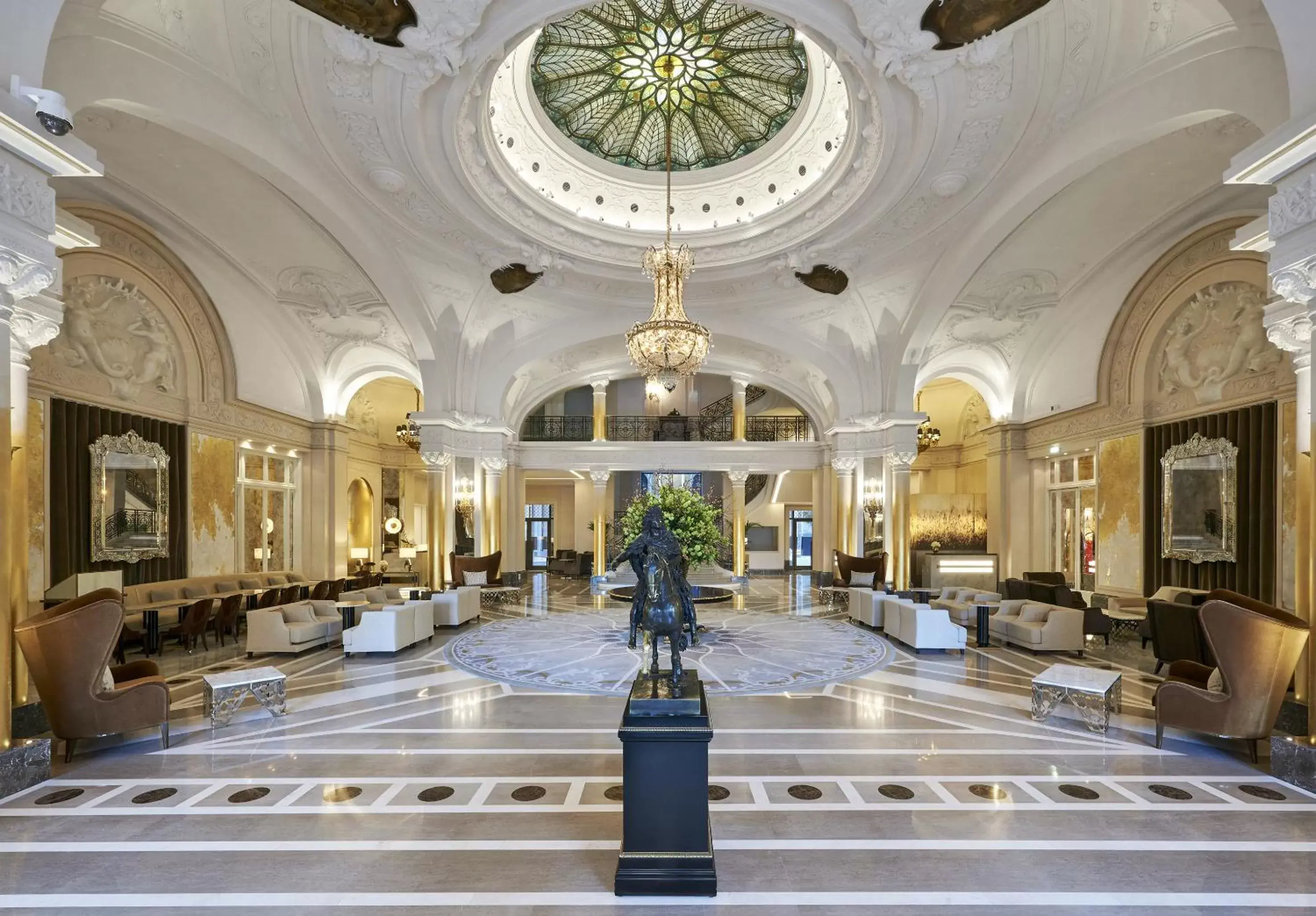 Lobby or reception in Hôtel de Paris Monte-Carlo Lobby or reception in Hôtel de Paris Monte-Carlo
