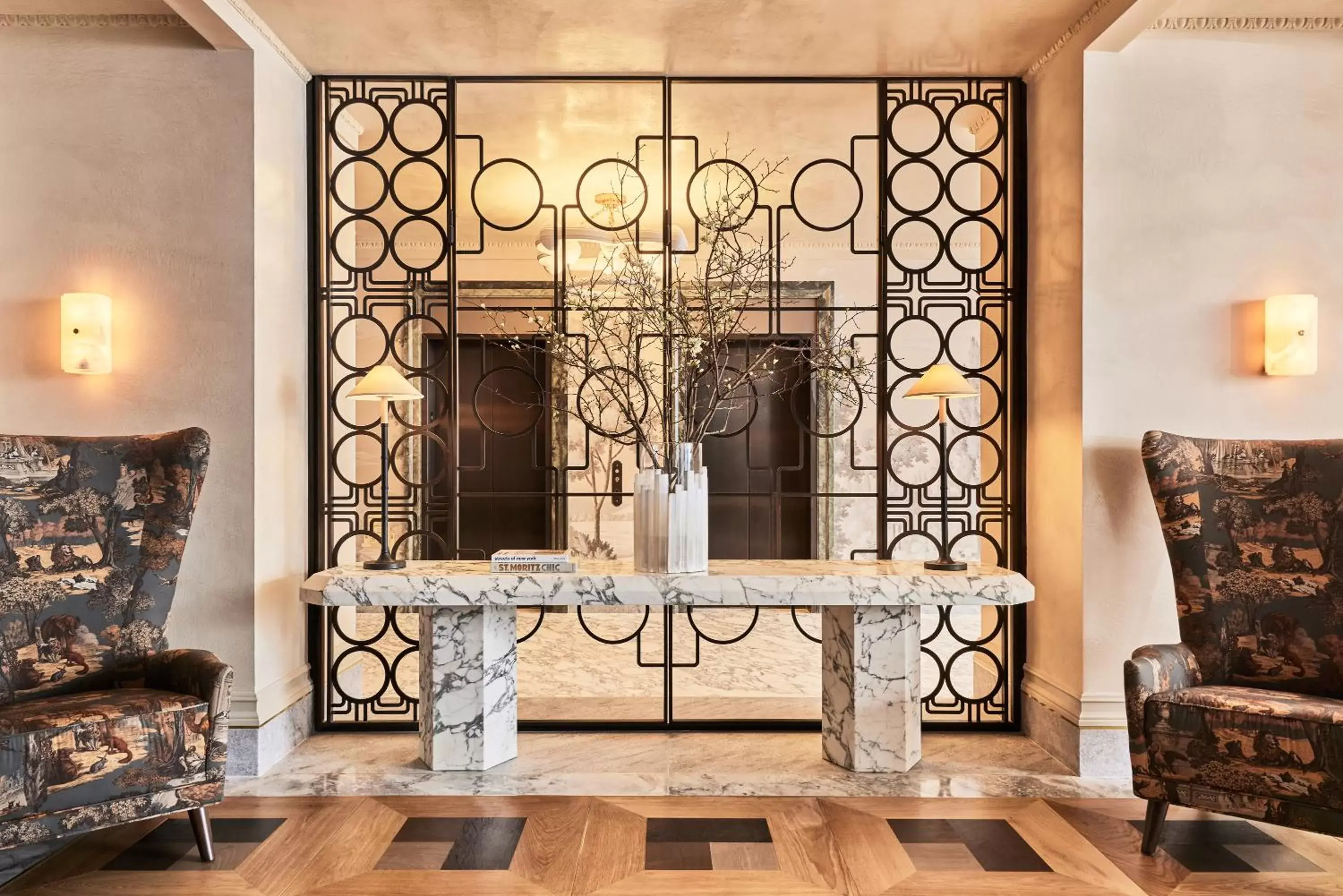 Lobby or reception in The Wall Street Hotel New York City Lobby or reception in The Wall Street Hotel New York City