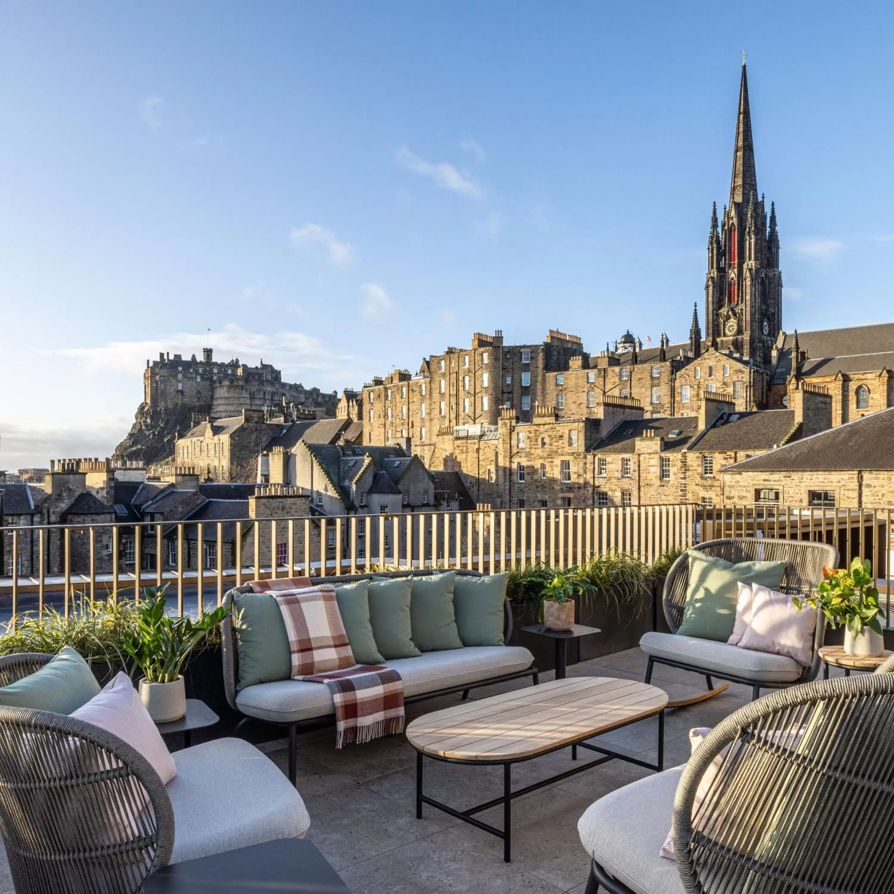 Property building in Virgin Hotels Edinburgh Property building in Virgin Hotels Edinburgh