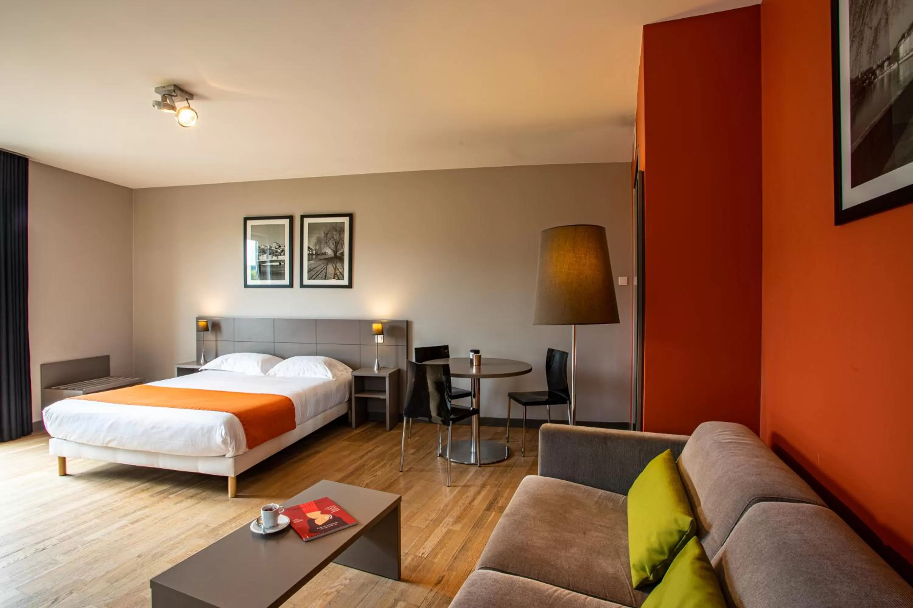 Photo of the whole room, Bed in Adonis Lyon Dock Ouest