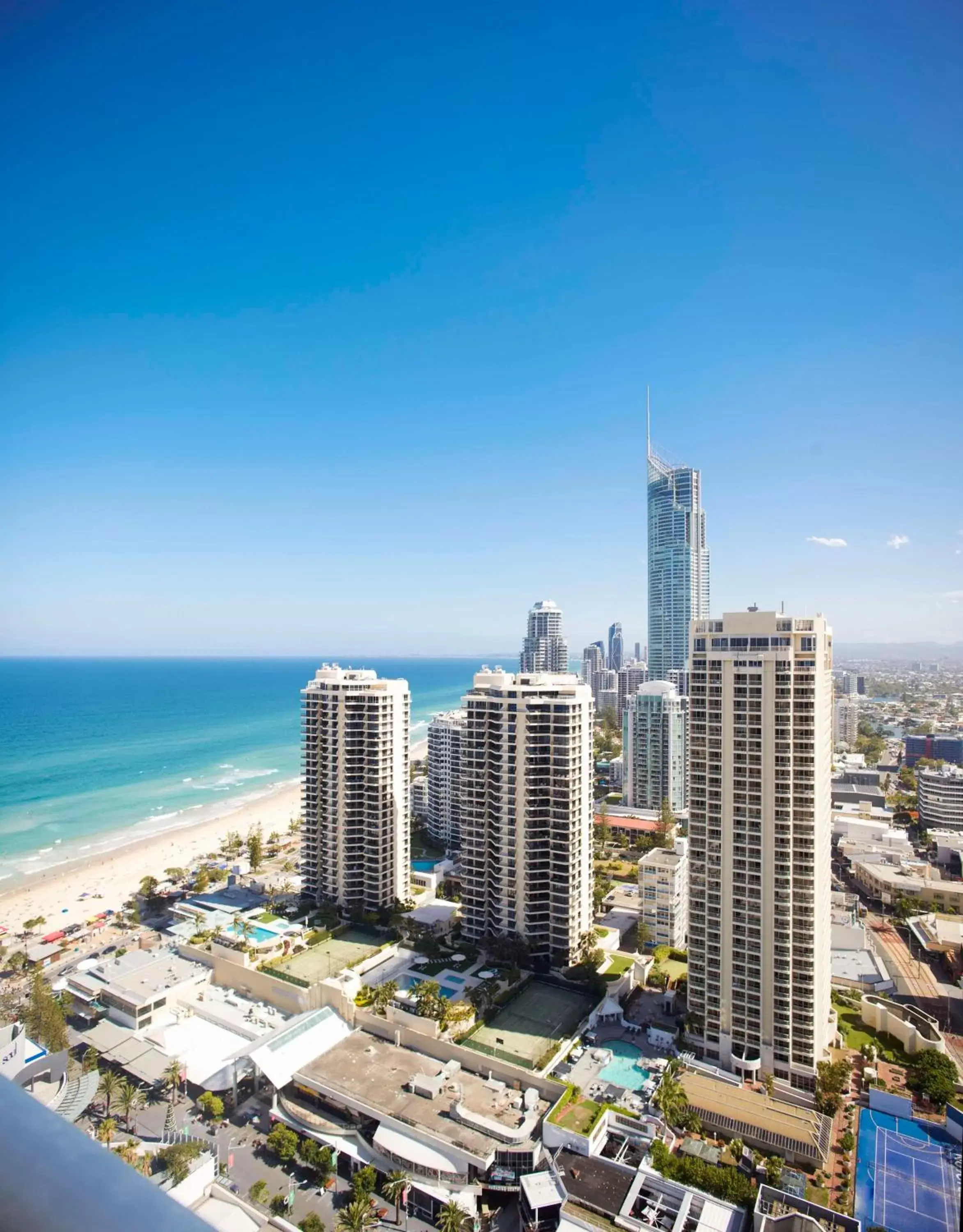 Property building in Hilton Surfers Paradise Hotel & Residences Property building in Hilton Surfers Paradise Hotel & Residences
