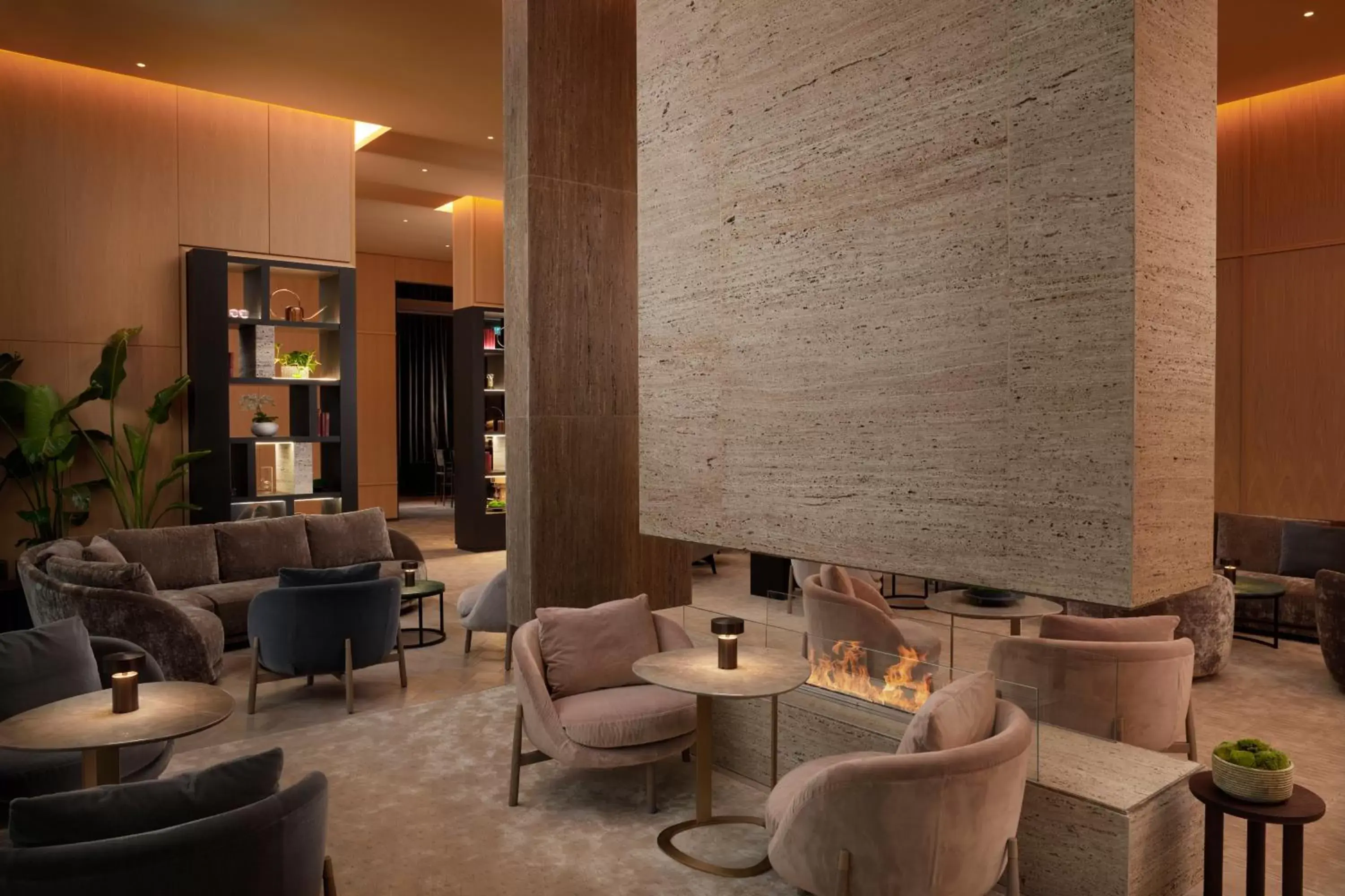 Lounge or bar in Pan Pacific London Lounge or bar in Pan Pacific London