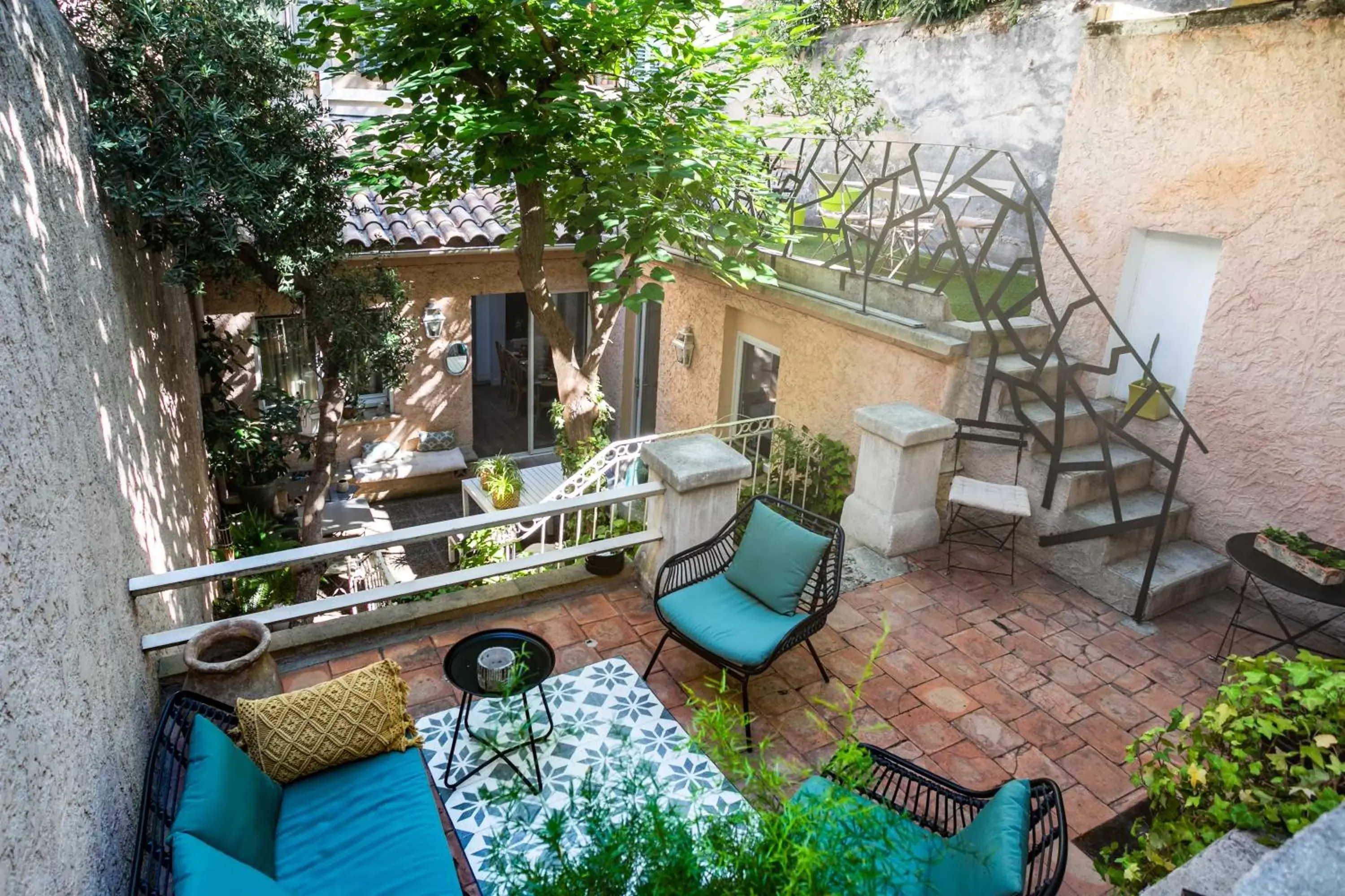 Garden in Boutique Hôtel Azur Garden in Boutique Hôtel Azur