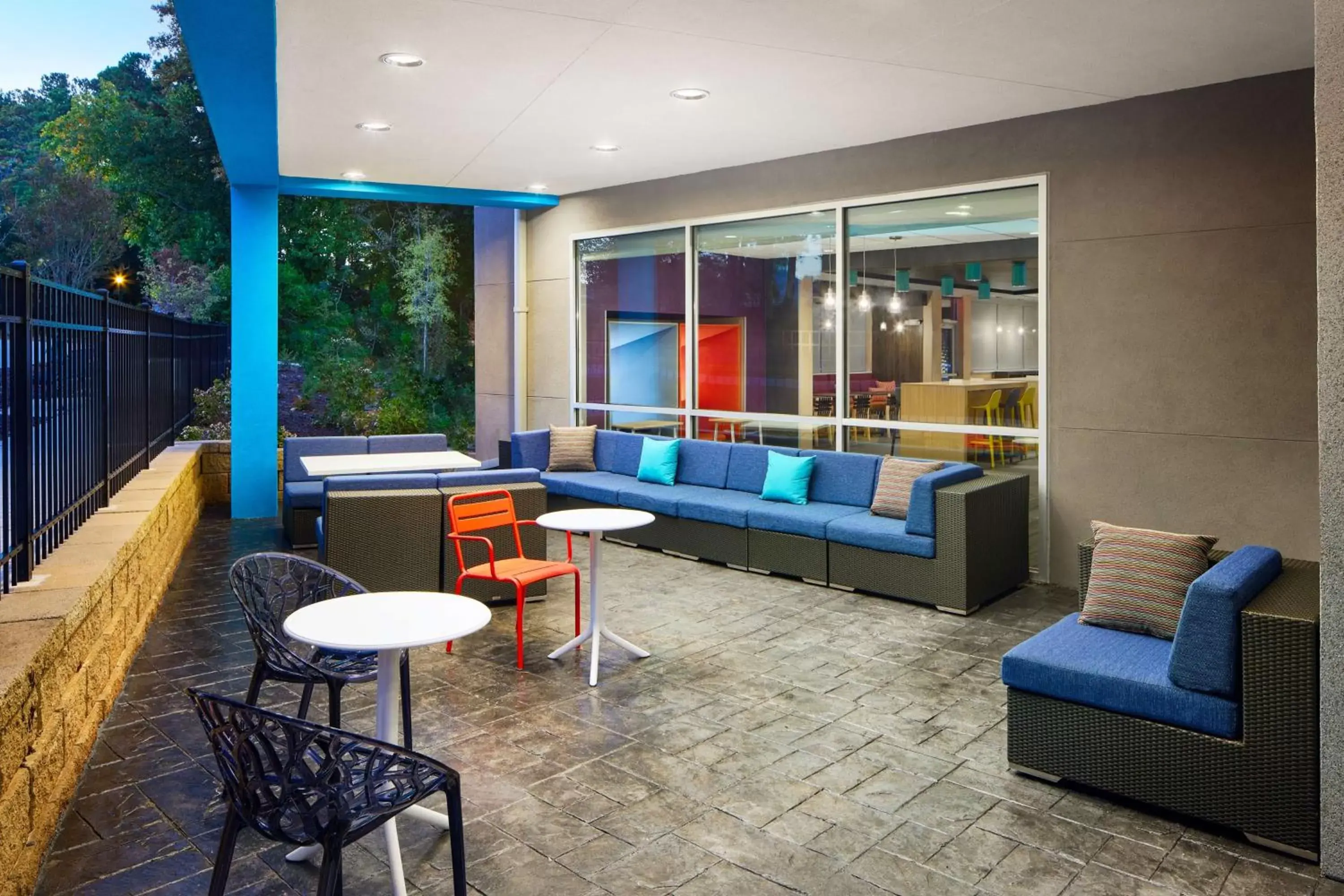 Patio in Tru By Hilton Atlanta Northlake Parkway, Ga Patio in Tru By Hilton Atlanta Northlake Parkway, Ga