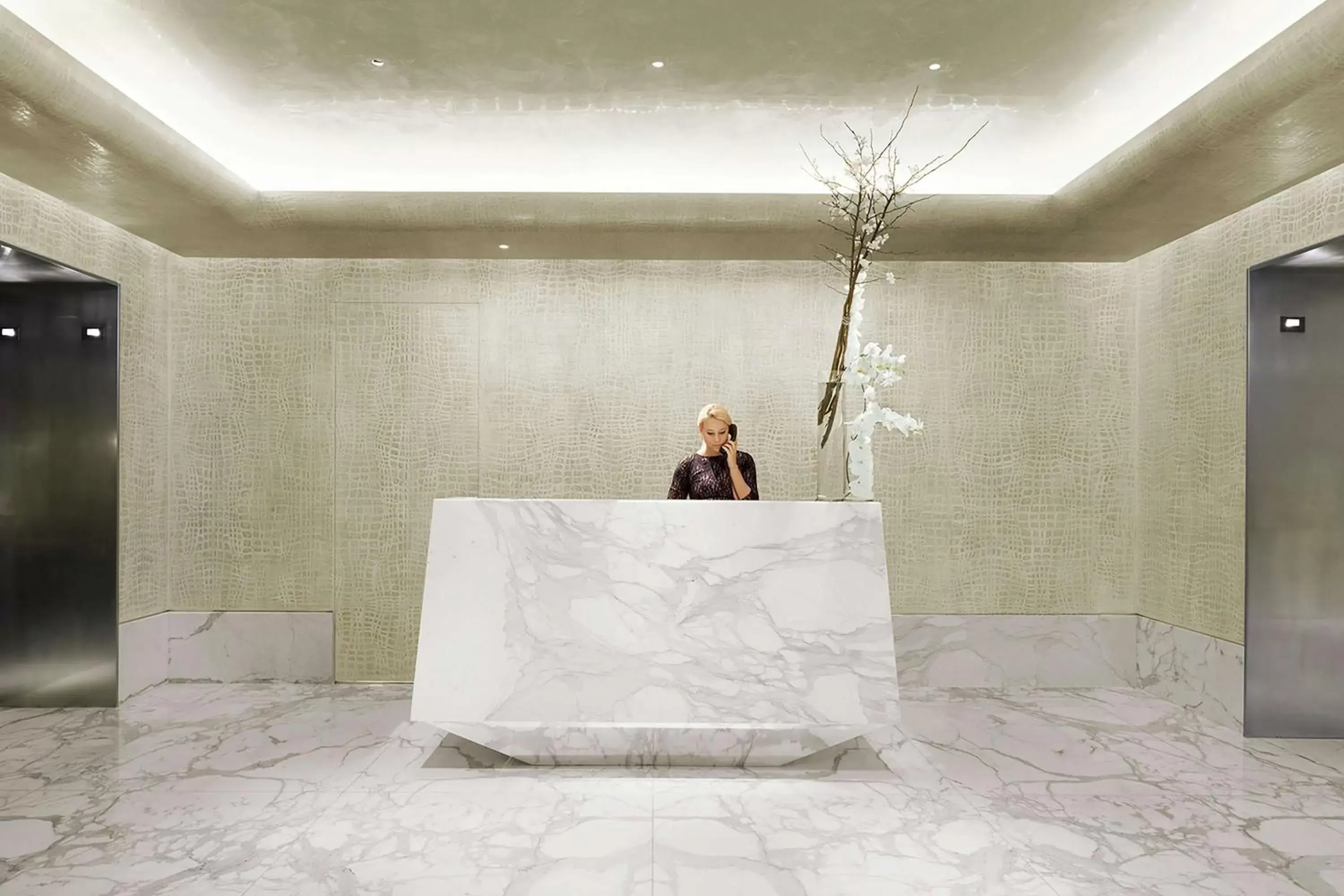 Lobby or reception in Hilton Club The Quin New York Lobby or reception in Hilton Club The Quin New York