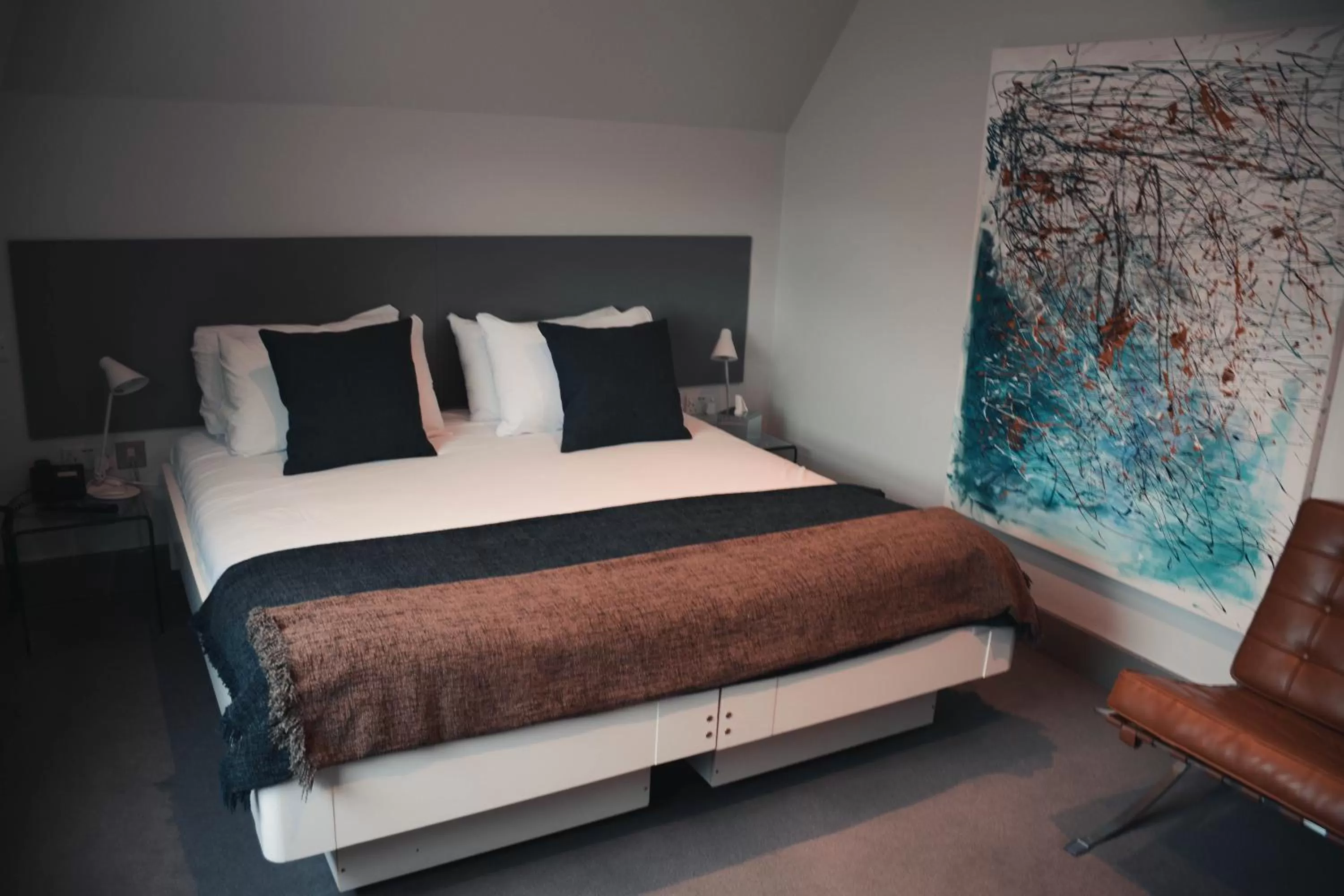 Bed in Hotel 55