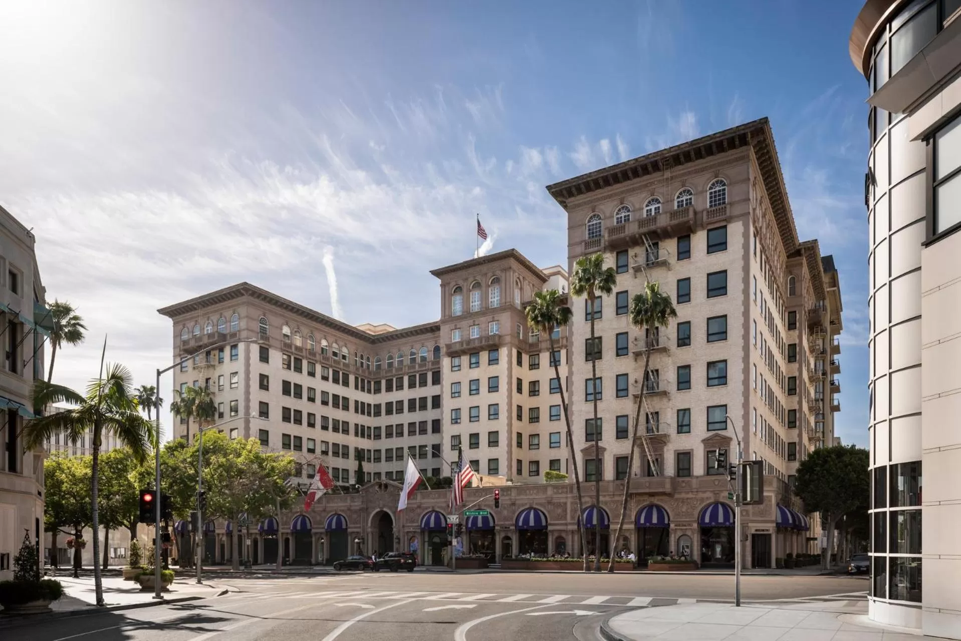 Property building in Beverly Wilshire, Beverly Hills, A Four Seasons Hotel