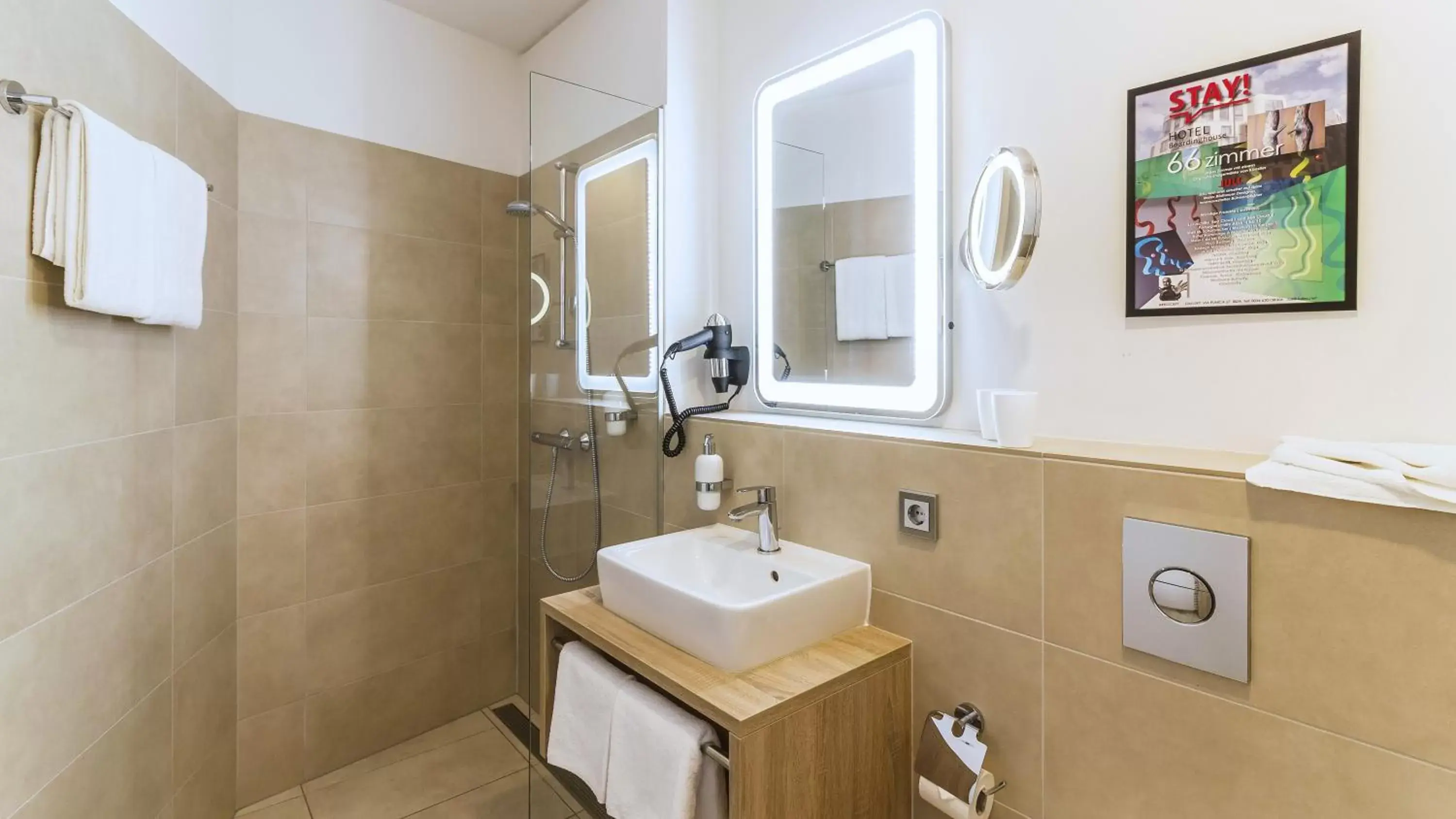 Bathroom in Stay! Hotel Boardinghouse Bathroom in Stay! Hotel Boardinghouse
