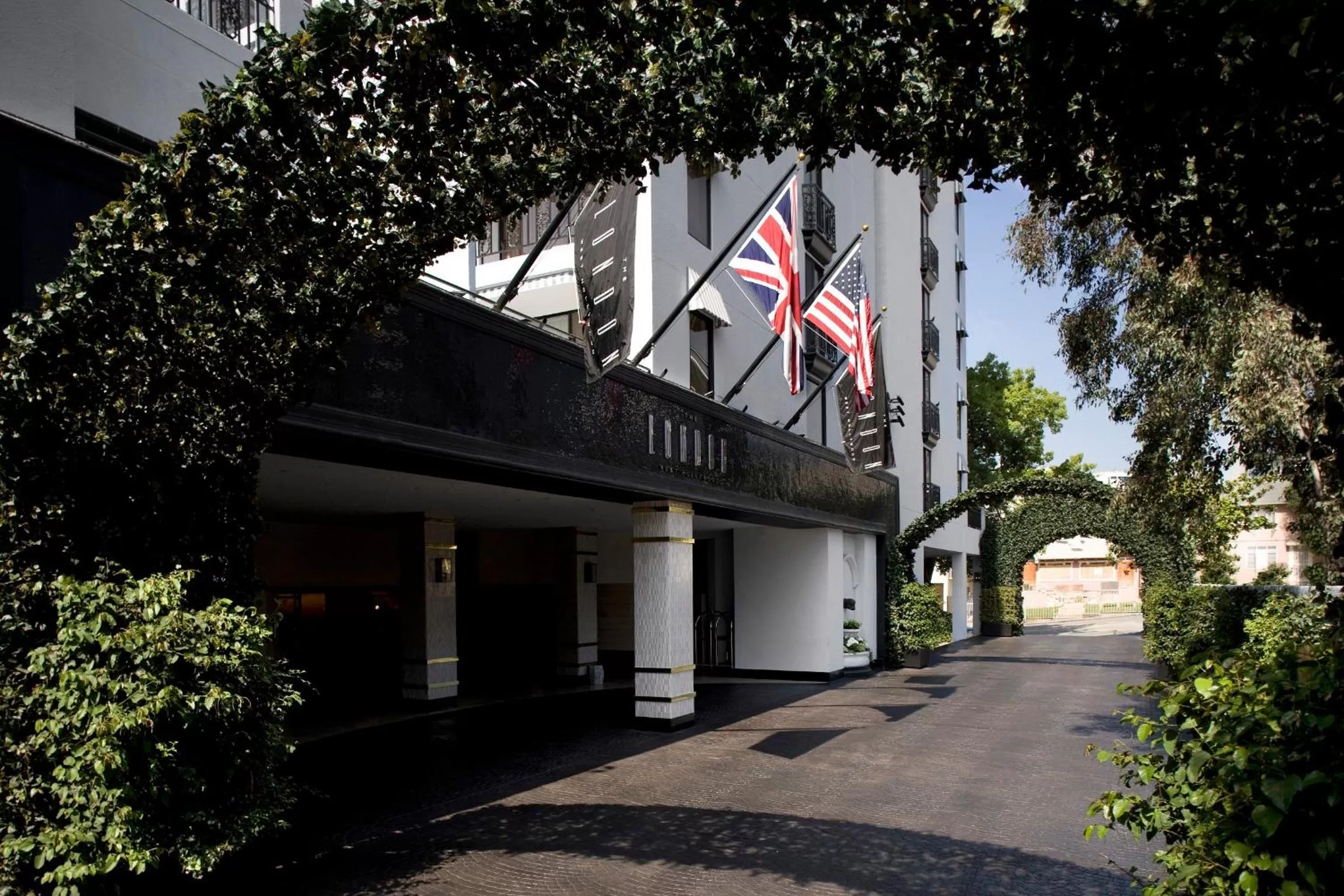 Facade/entrance in The London West Hollywood at Beverly Hills