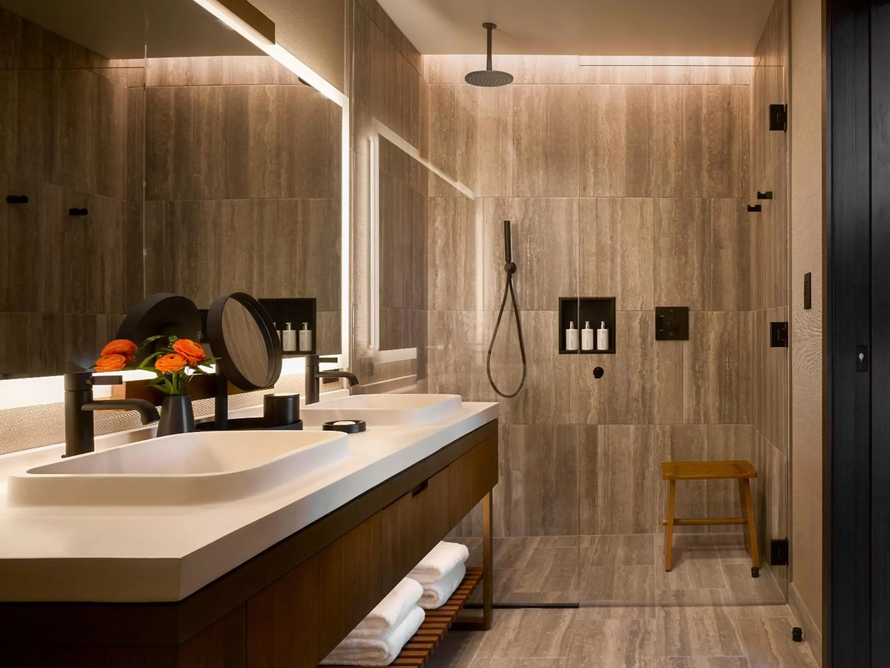 Bathroom in Nobu Hotel Atlanta Bathroom in Nobu Hotel Atlanta