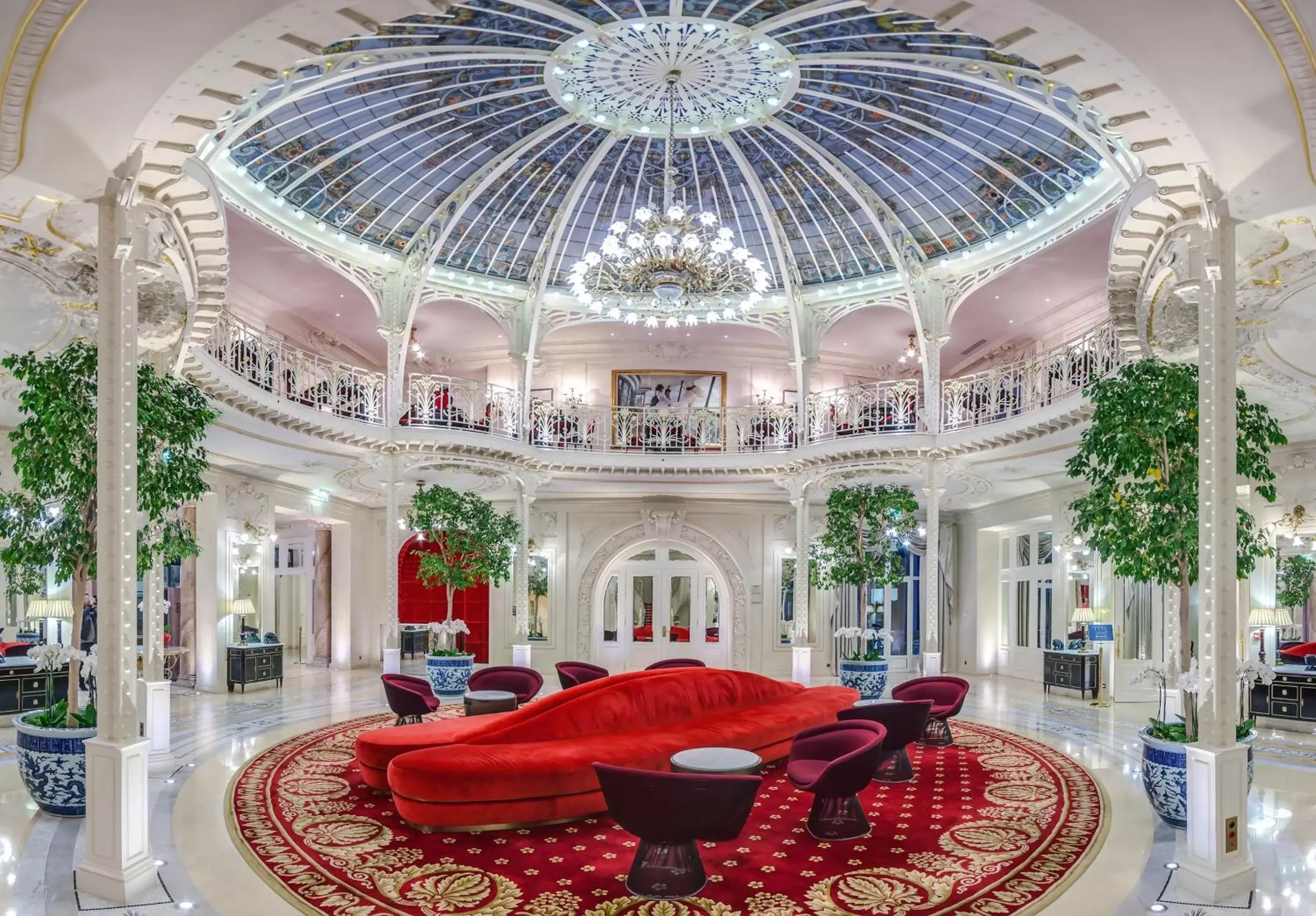 Lobby or reception in Hôtel Hermitage Monte-Carlo Lobby or reception in Hôtel Hermitage Monte-Carlo