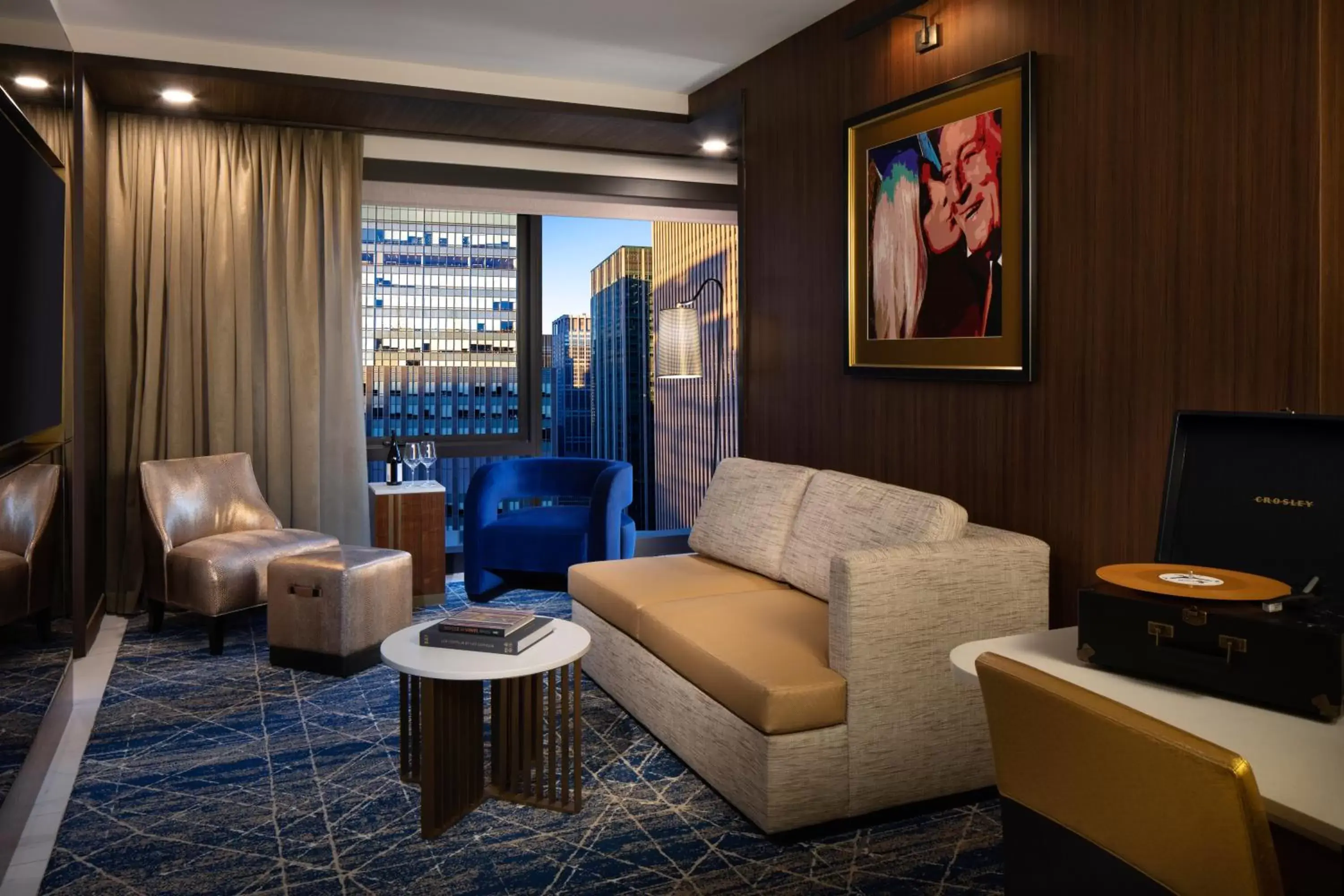Living room in Hard Rock Hotel New York Living room in Hard Rock Hotel New York