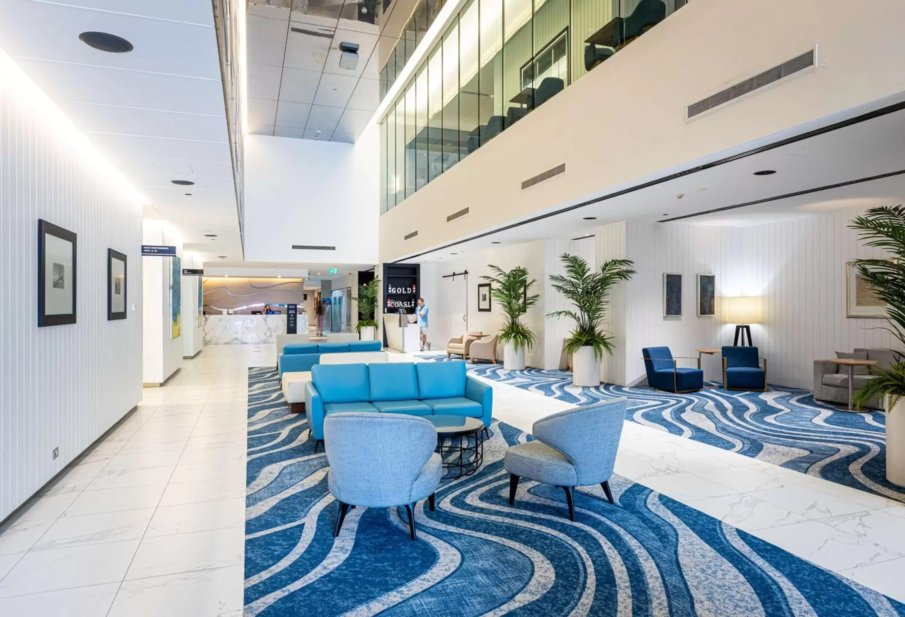Lobby or reception in Hilton Surfers Paradise Hotel & Residences Lobby or reception in Hilton Surfers Paradise Hotel & Residences
