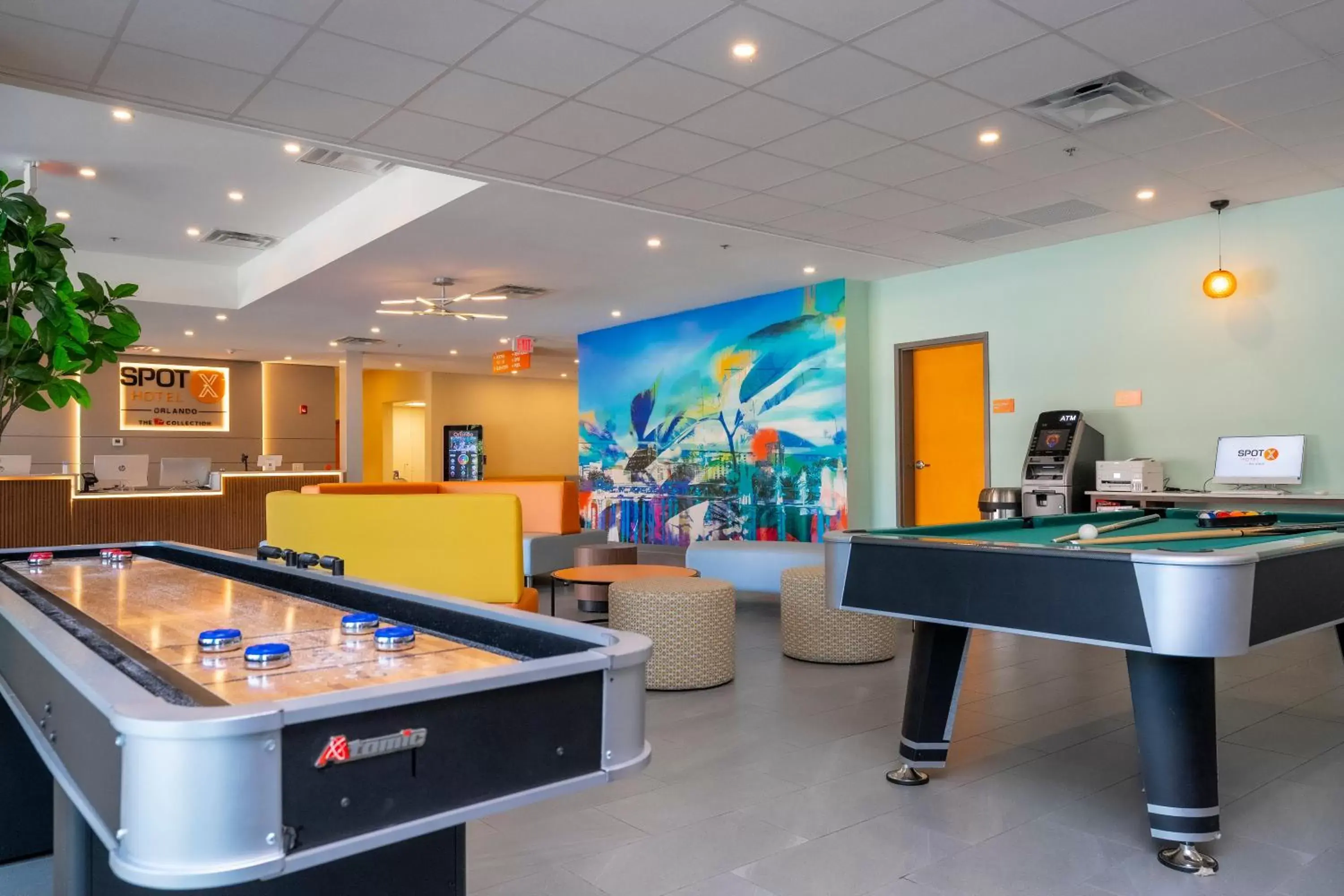 Lobby or reception in SPOT X Hotel Orlando Intl Dr by The Red Collection Lobby or reception in SPOT X Hotel Orlando Intl Dr by The Red Collection