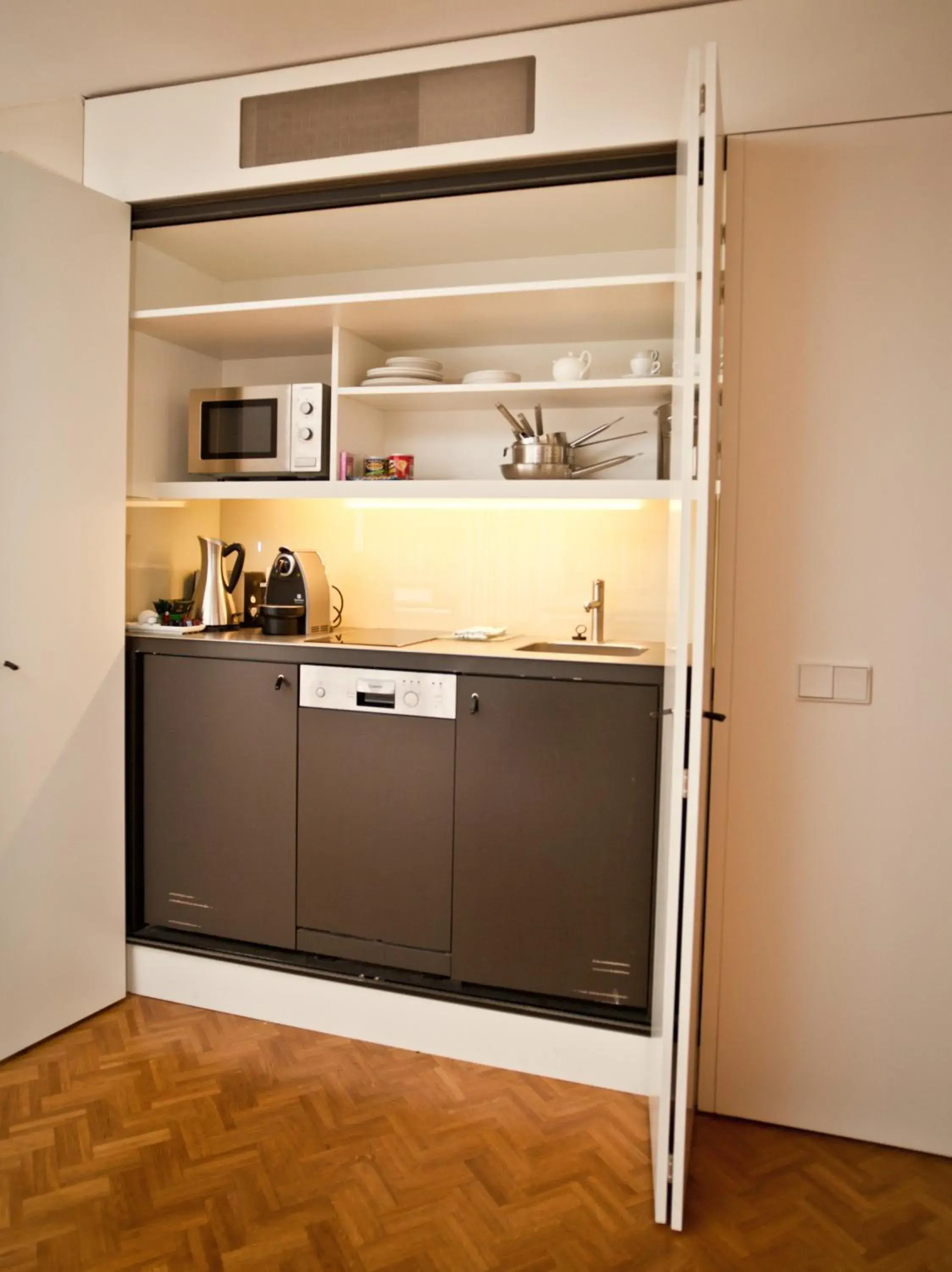 Kitchen or kitchenette in CORTIINA Hotel Kitchen or kitchenette in CORTIINA Hotel