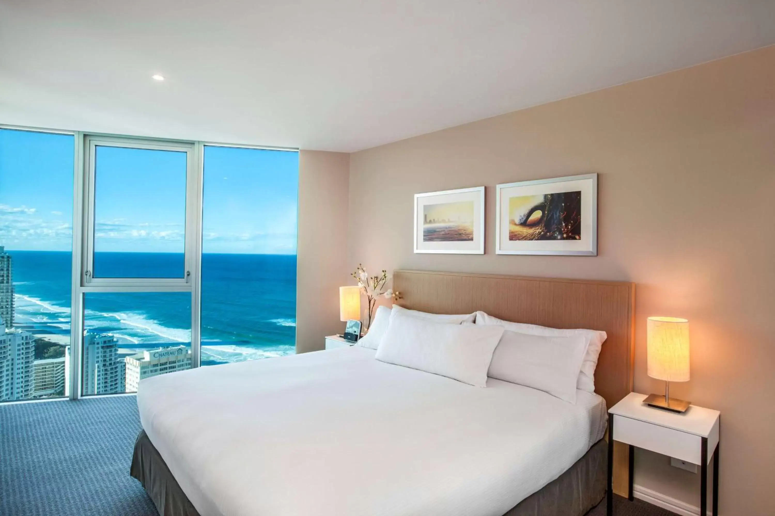 Bed in Hilton Surfers Paradise Hotel & Residences Bed in Hilton Surfers Paradise Hotel & Residences