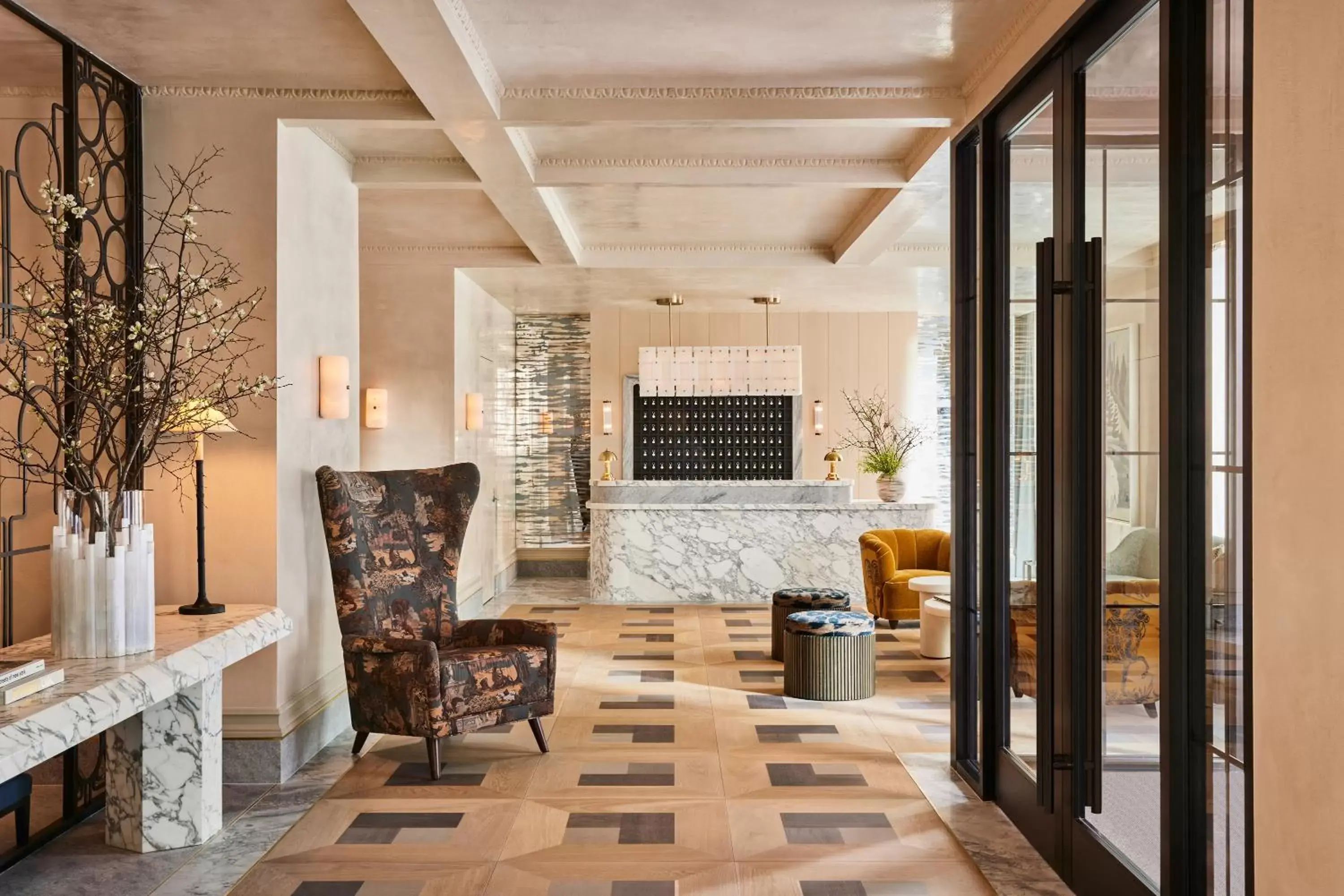 Lobby or reception in The Wall Street Hotel New York City Lobby or reception in The Wall Street Hotel New York City