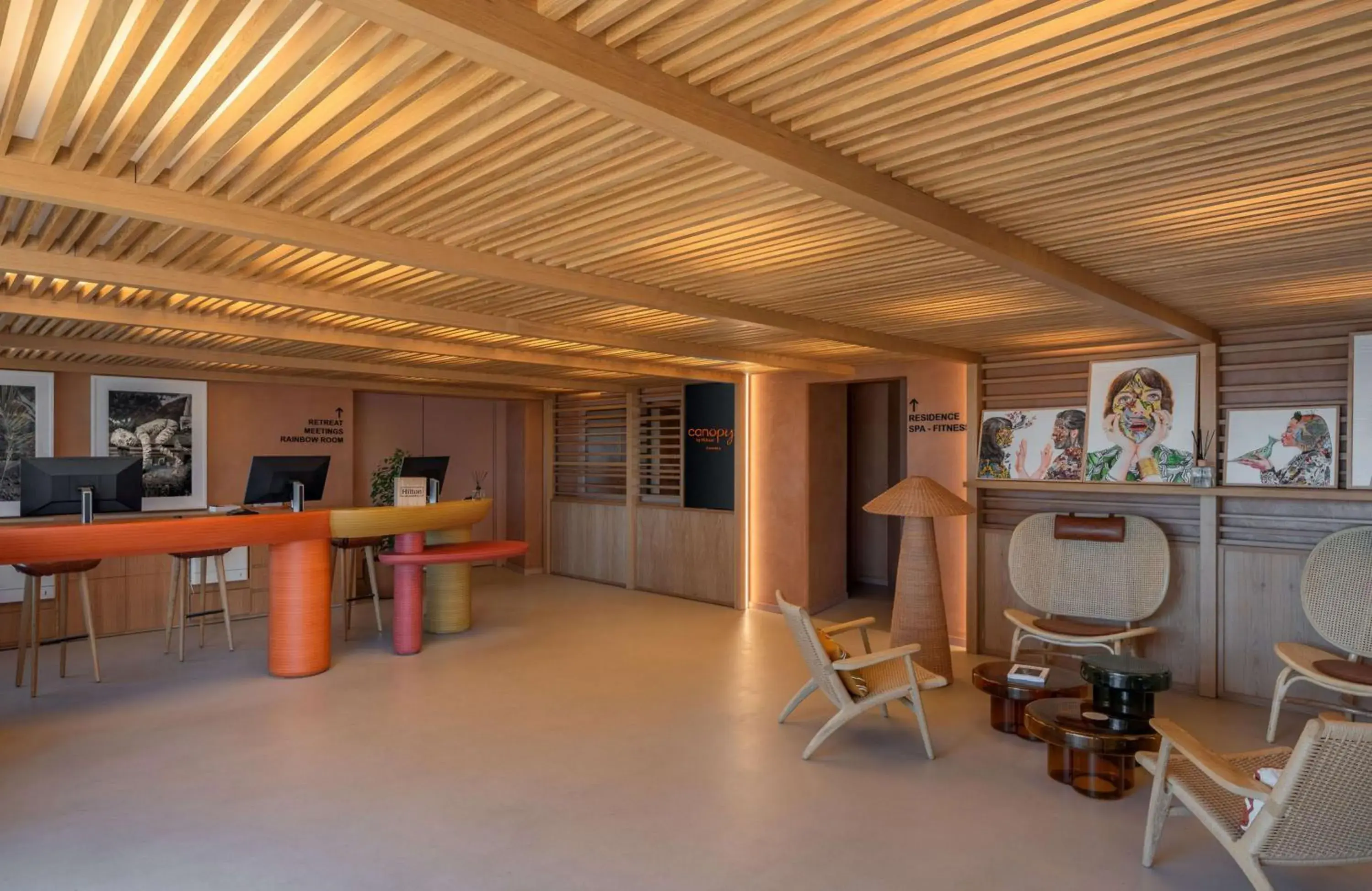 Lobby or reception in Canopy by Hilton Cannes Lobby or reception in Canopy by Hilton Cannes