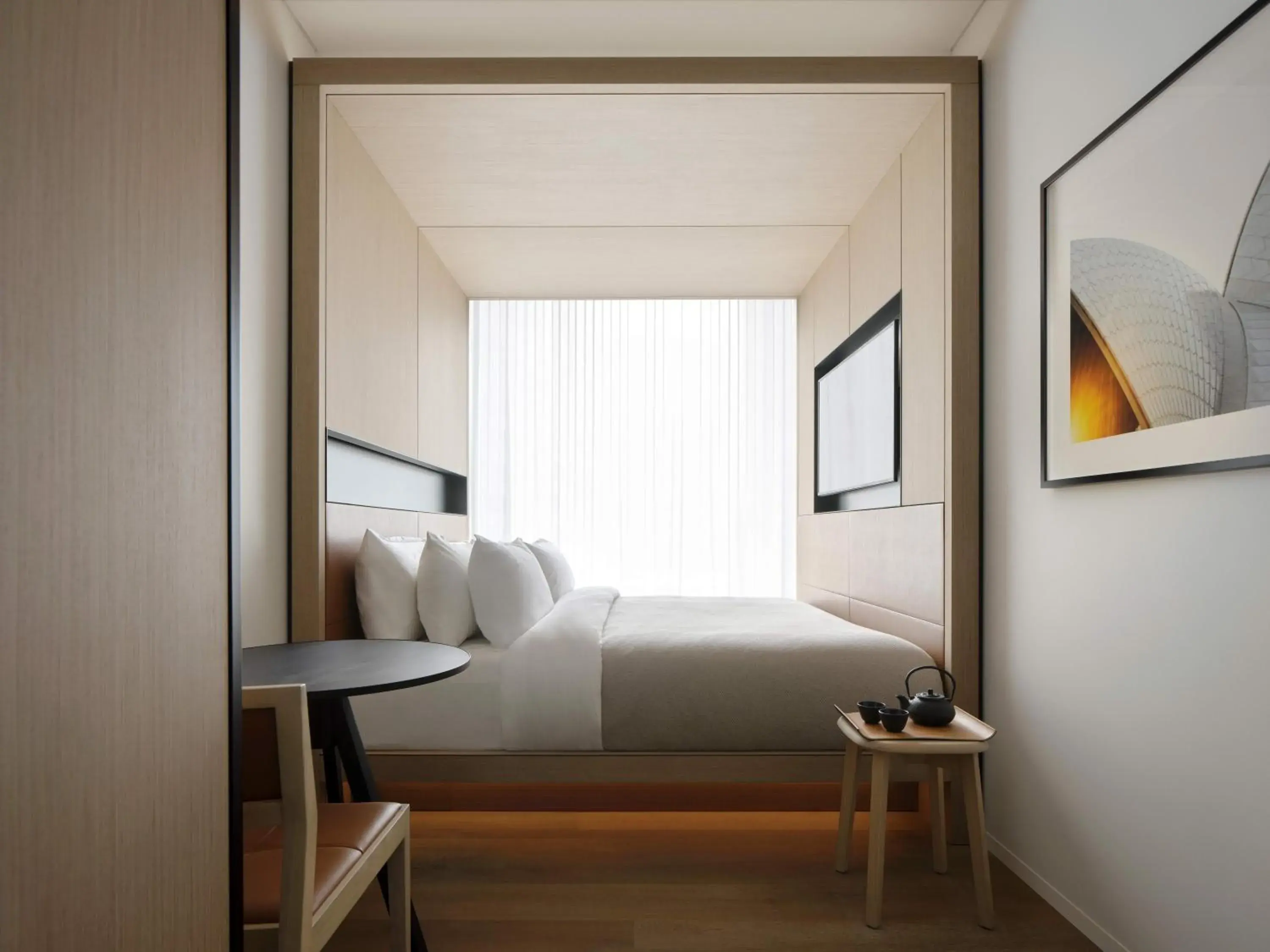 TV and multimedia, Bed in Little National Hotel Sydney TV and multimedia, Bed in Little National Hotel Sydney