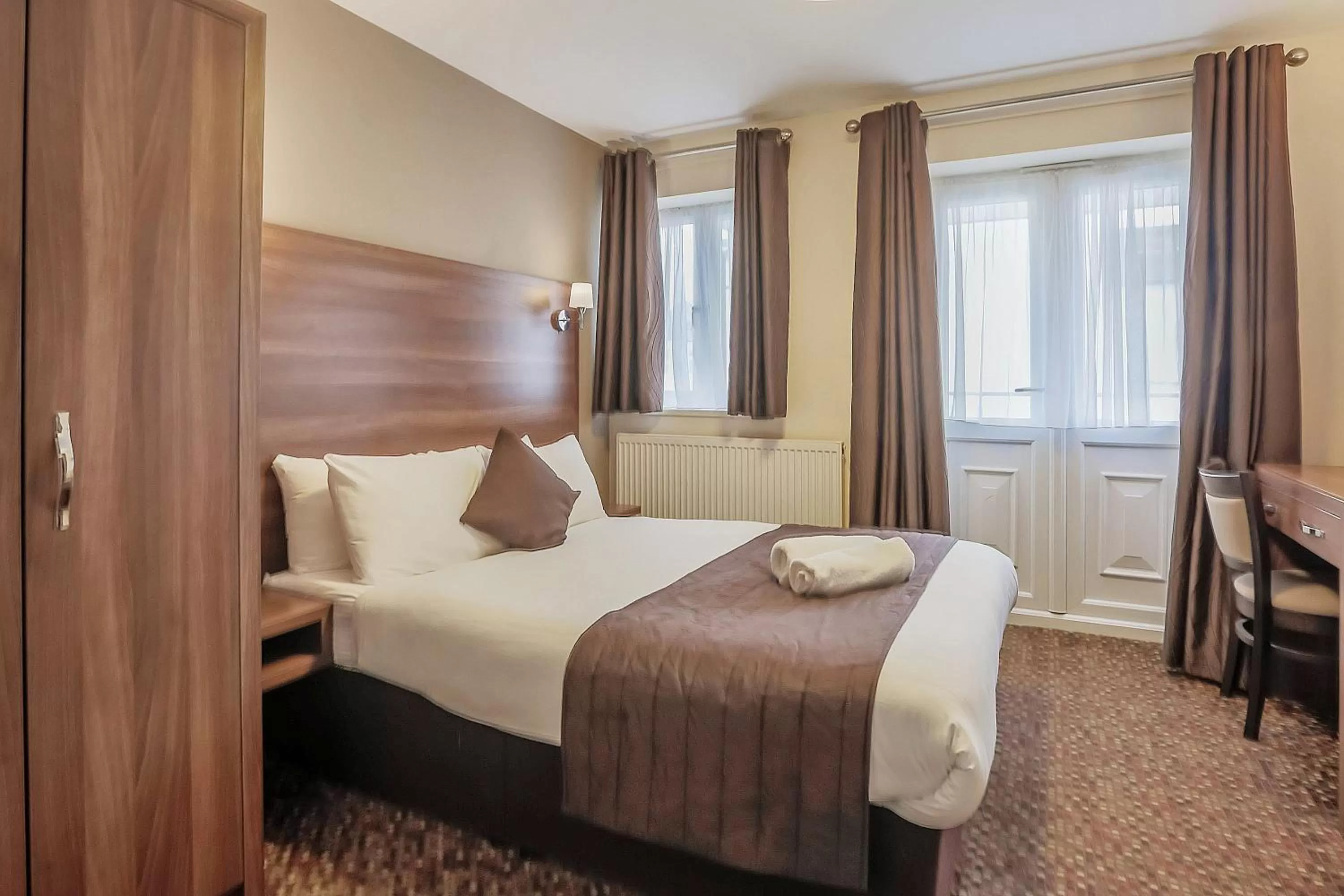 Photo of the whole room, Bed in Prince Regent Hotel Excel London