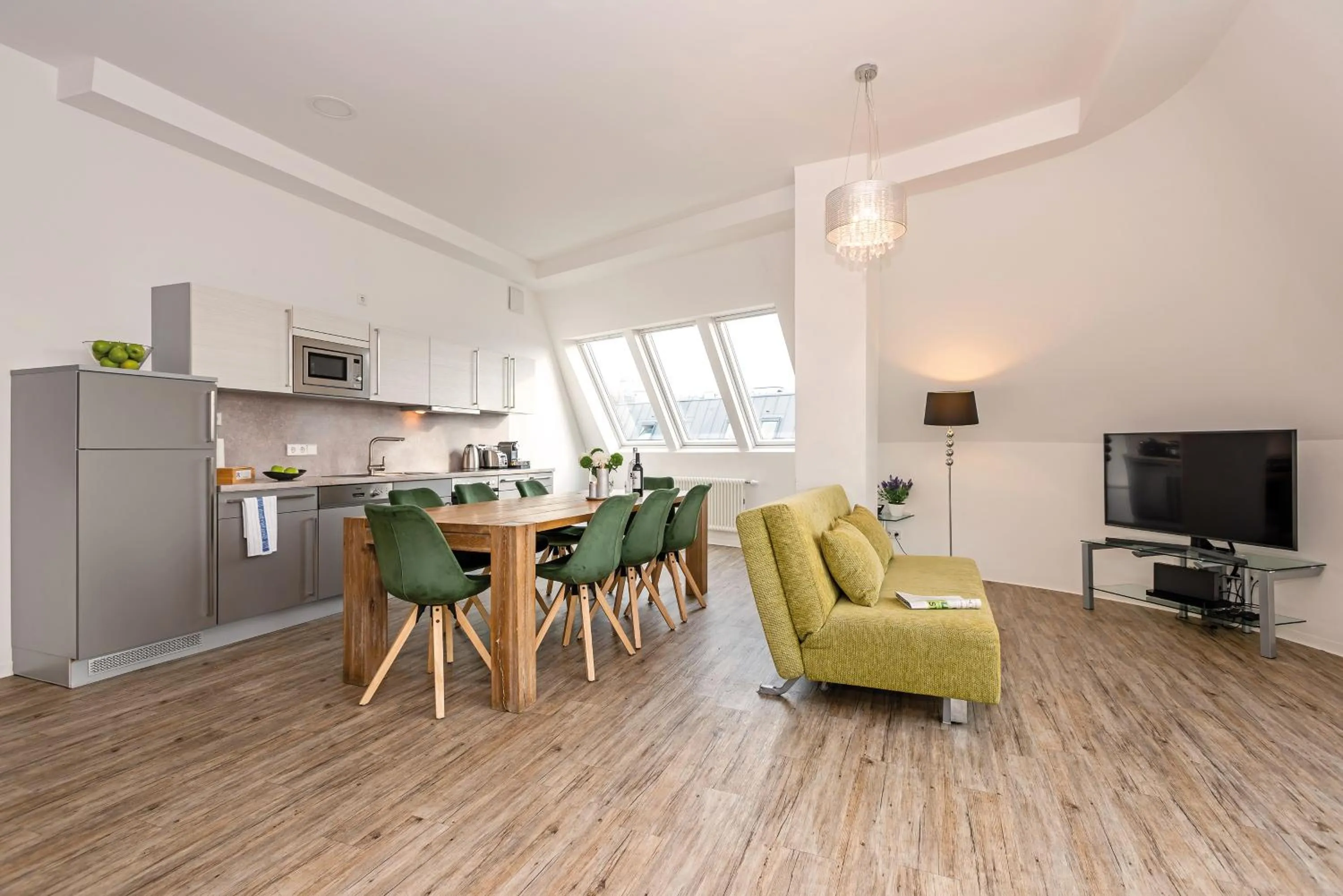 TV and multimedia in Apartments Rosenthal Residence