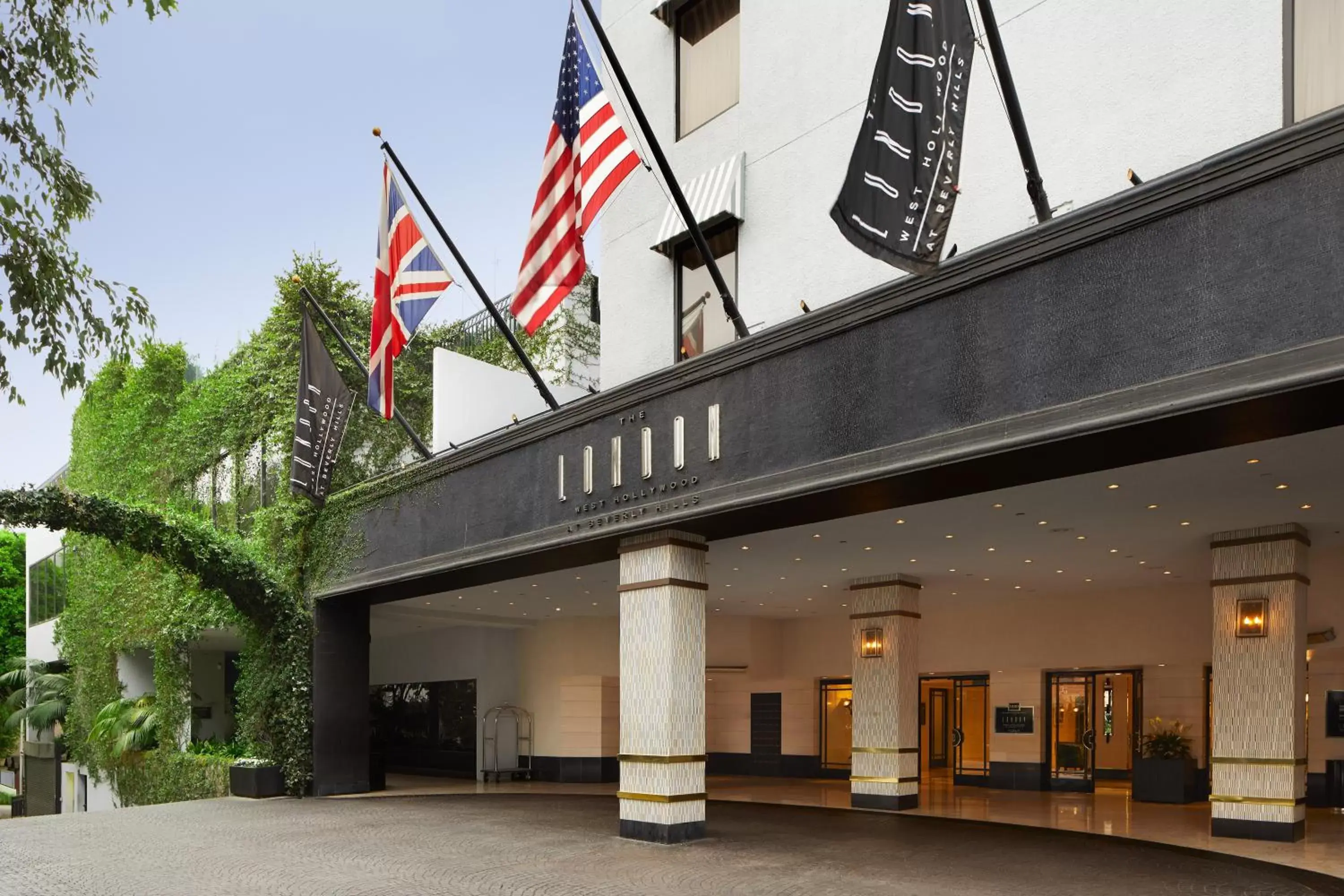 Facade/entrance in The London West Hollywood at Beverly Hills Facade/entrance in The London West Hollywood at Beverly Hills