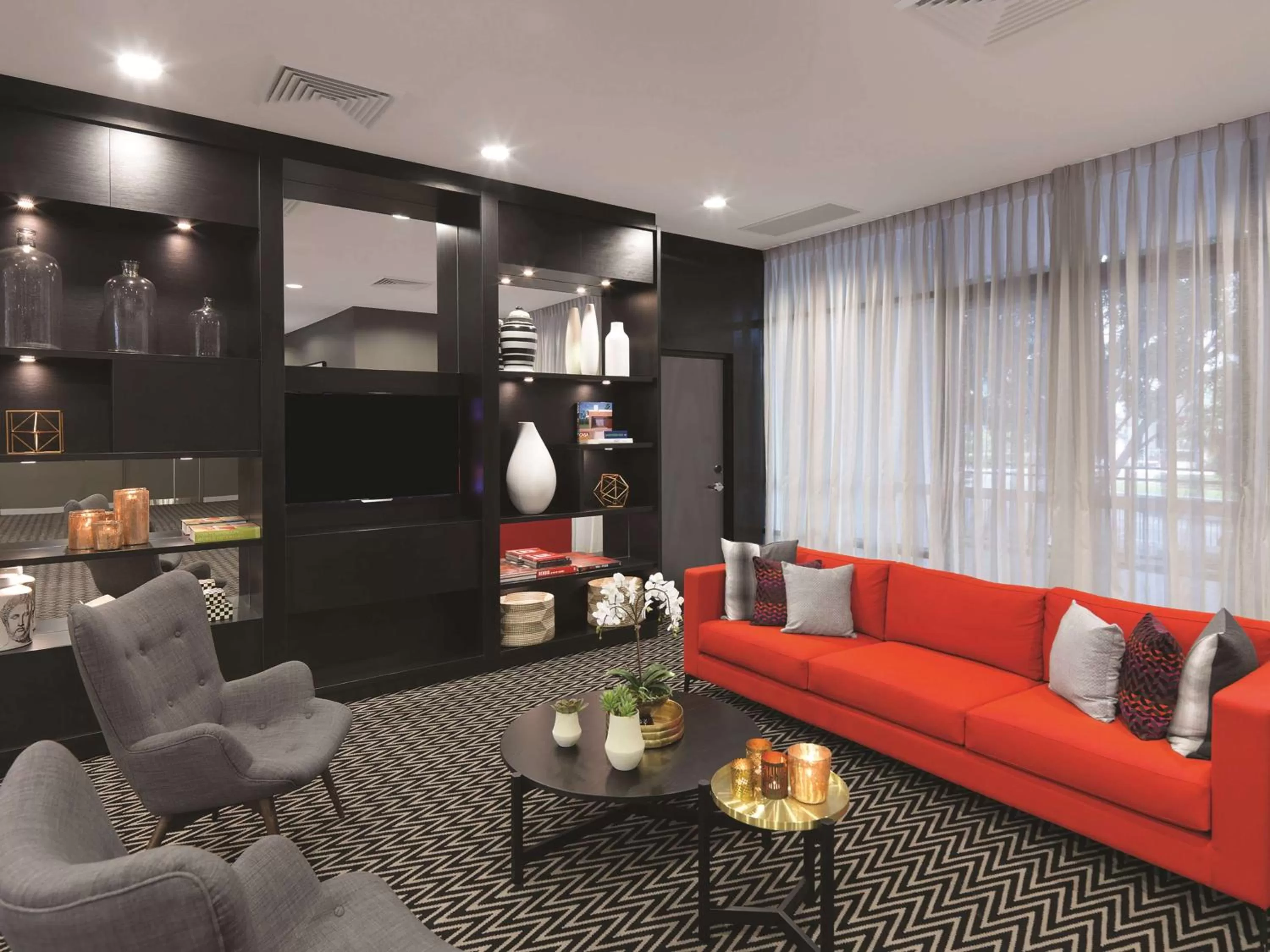 Lobby or reception in Adina Apartment Hotel Sydney Airport