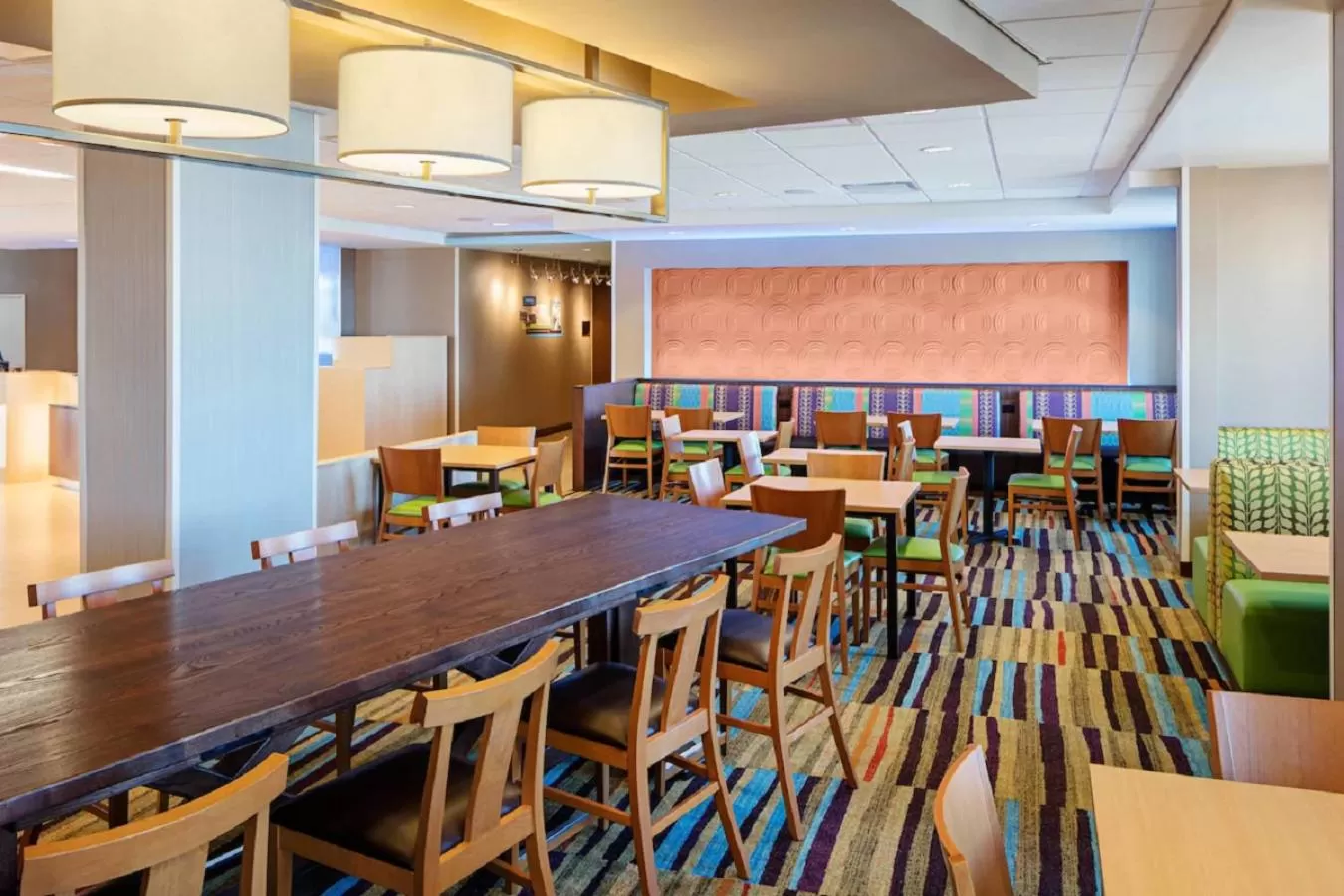 Seating area in Fairfield Inn & Suites by Marriott North Bergen